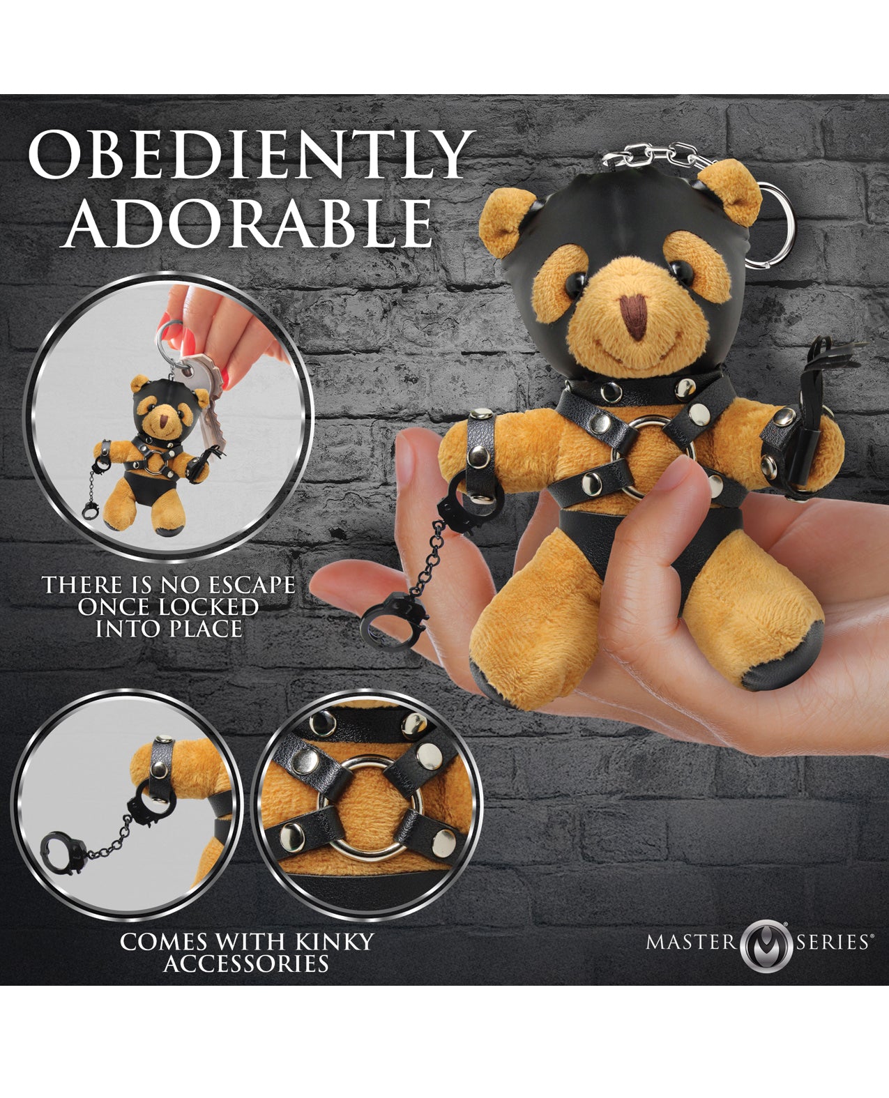 Master Bear Keychain