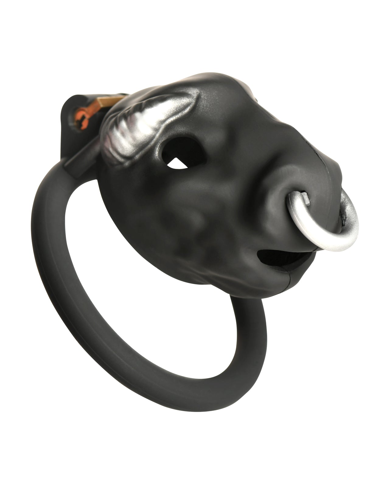 Master Series Bull Chastity Cage - Black