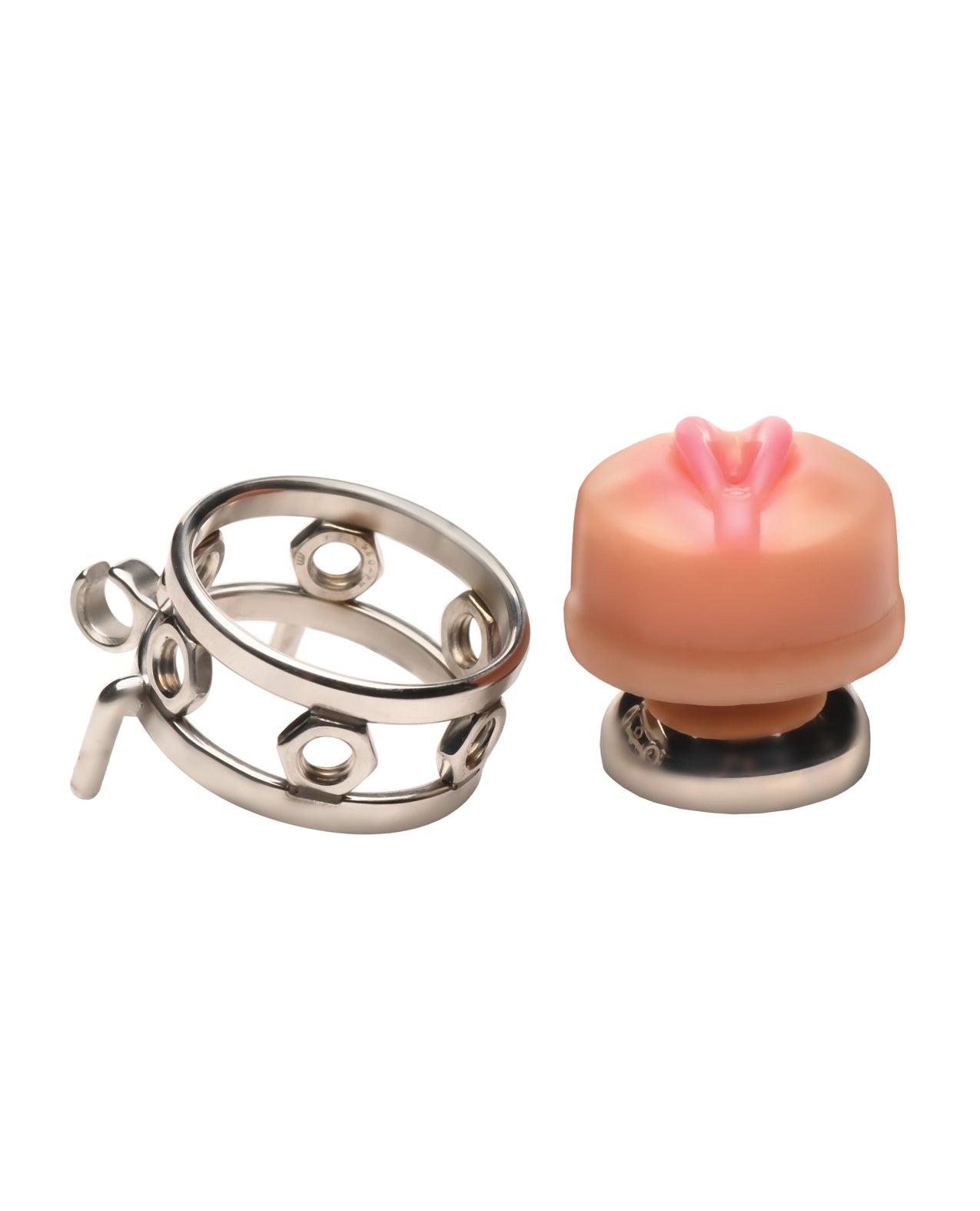 Master Series Pussy Boy Metal Chastity Cage