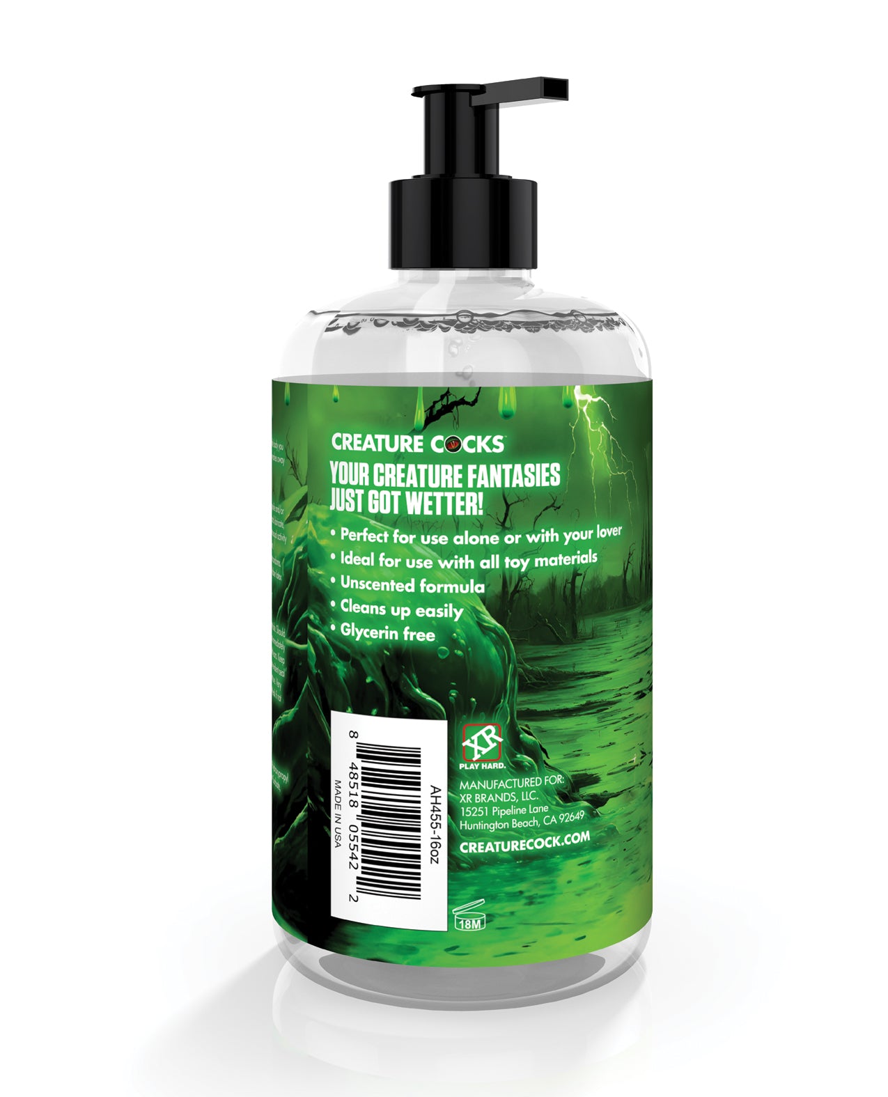 Creature Cocks - Creature Slime Water-Based Lubricant 16 oz