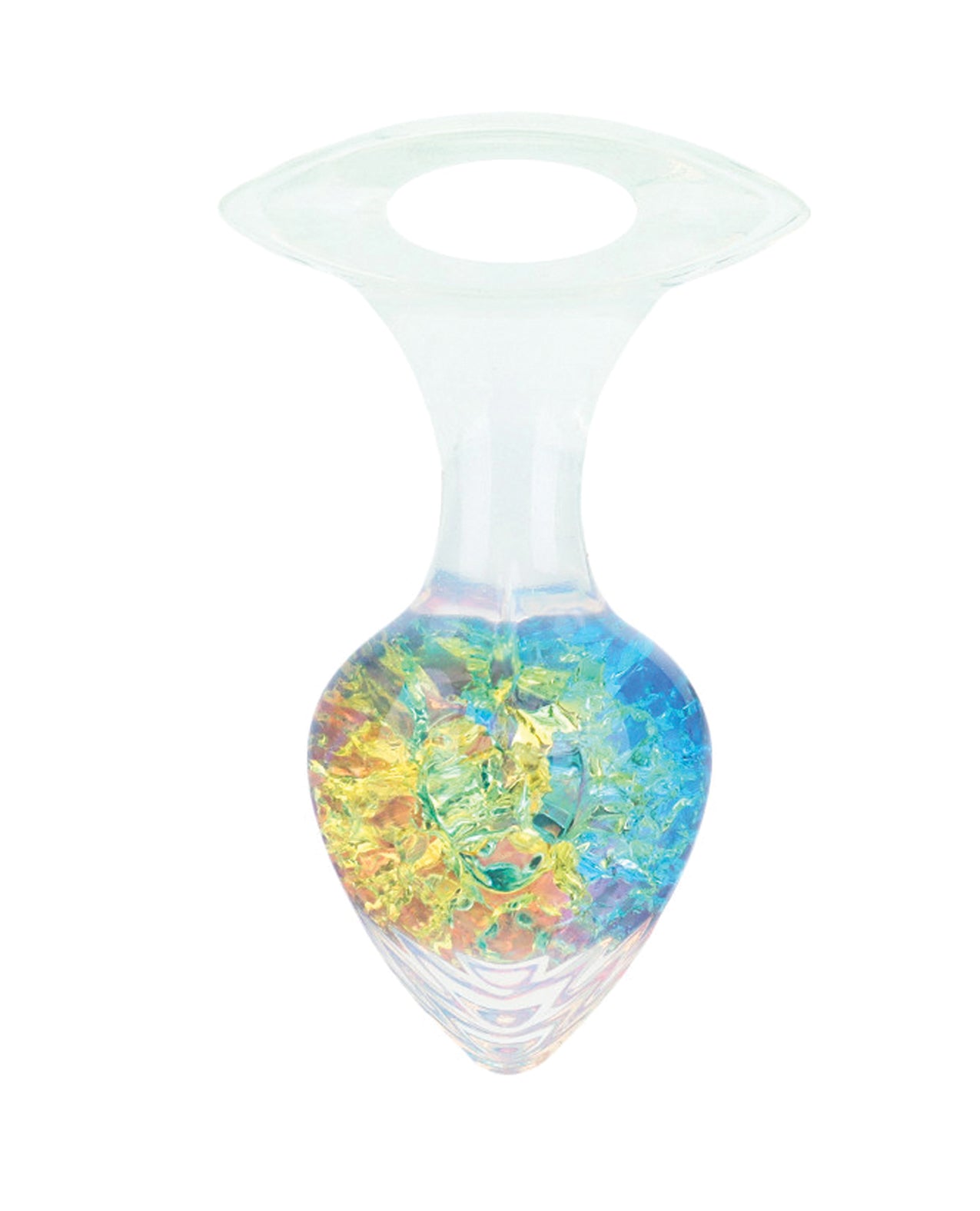 Luxe Prism Medium Plug - Rainbow