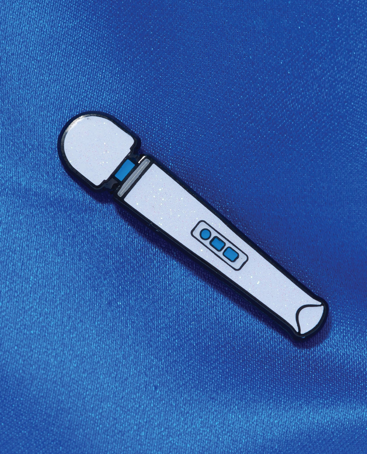 Wood Rocket Magic Wand Rechargeable Pin