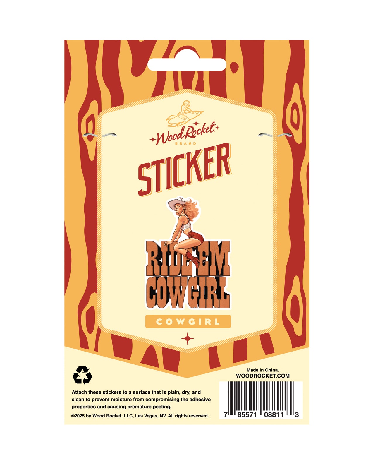 Ride Em Cowgirl Sticker