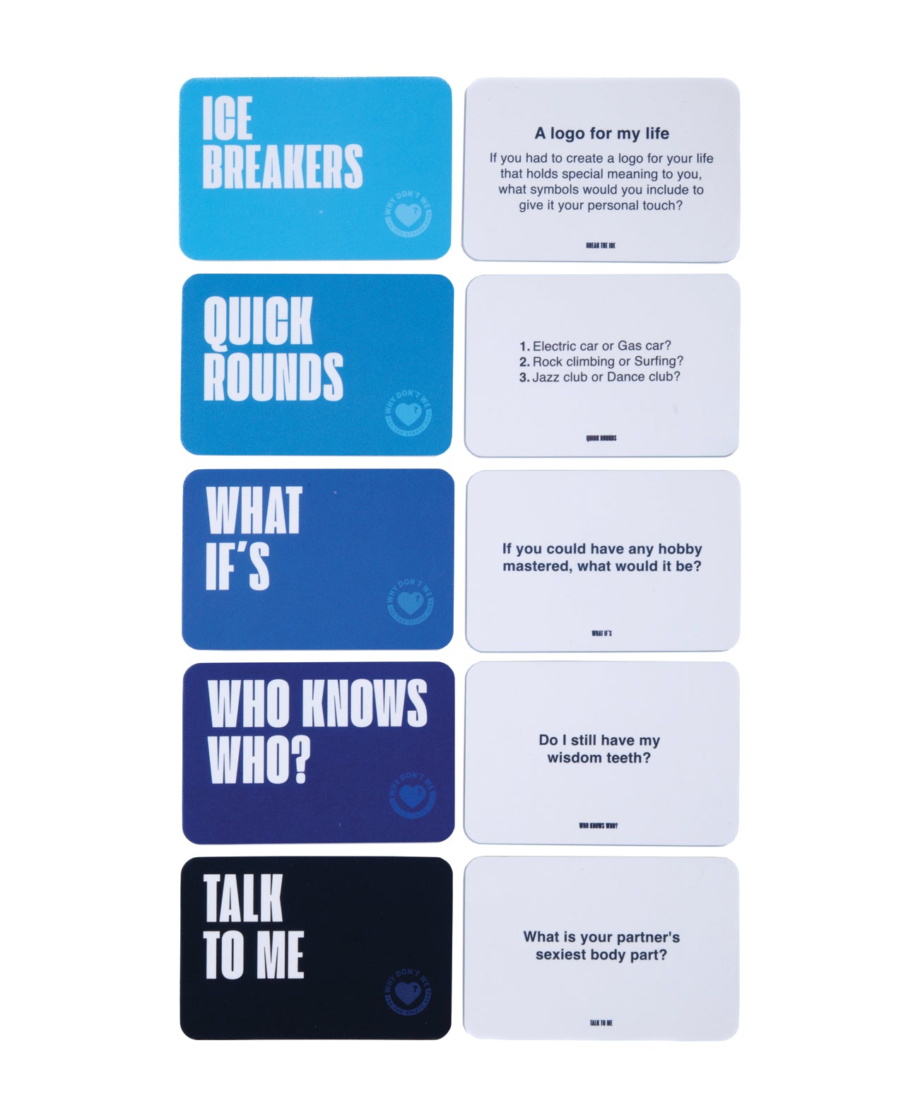 Talk For Hours - 240 Conversation Cards for Couples