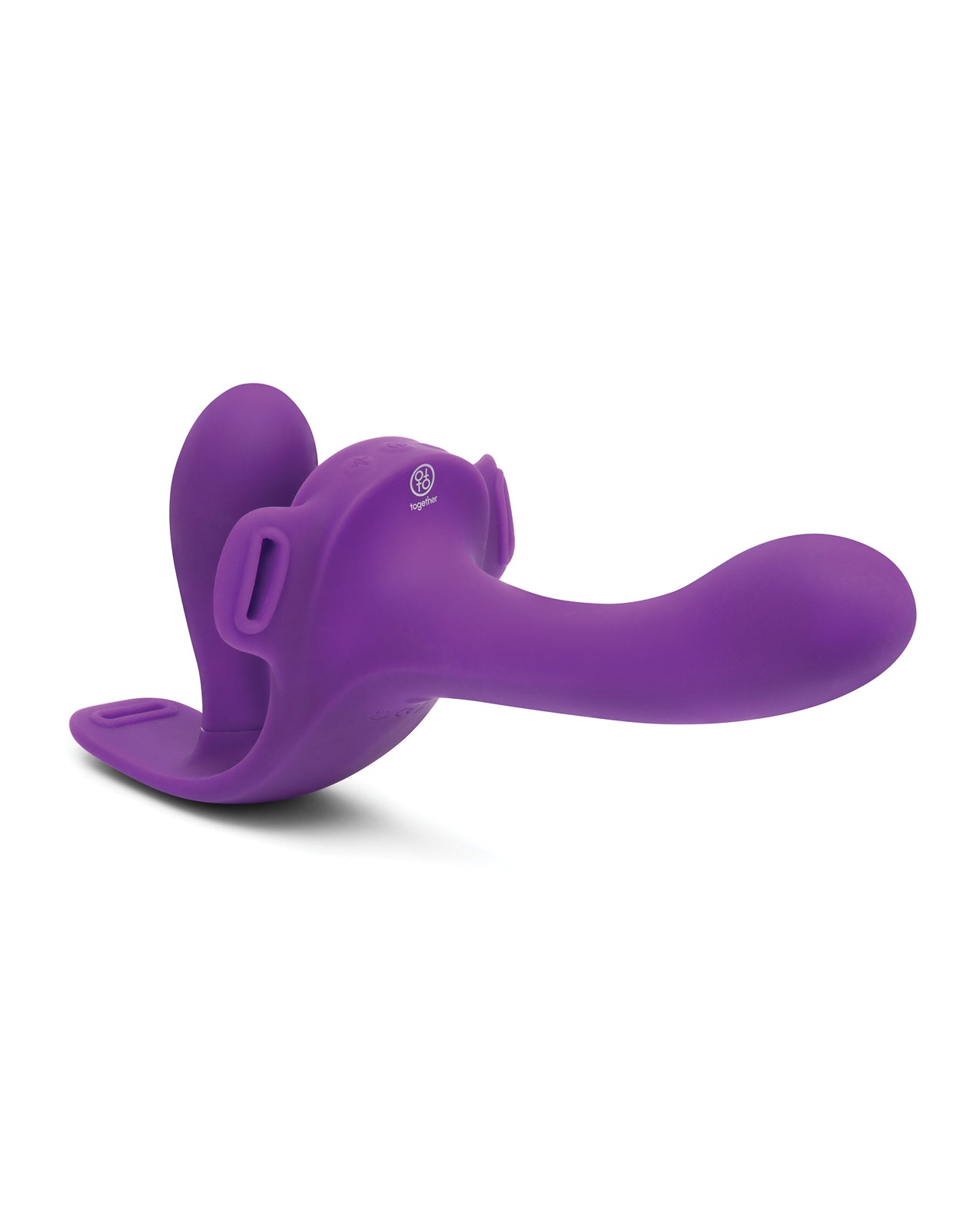 Lock-In Dual-Ended Vibrating Strap-On & Harness Set