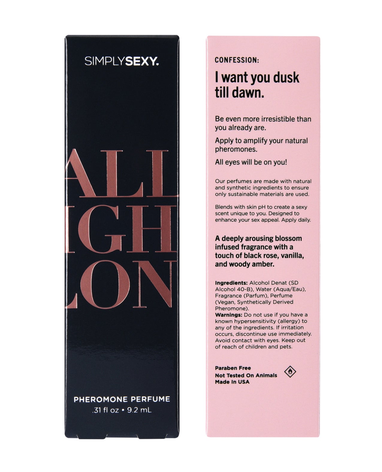 Simply Sexy Pheromone Perfume - 0.31 oz All Night Long