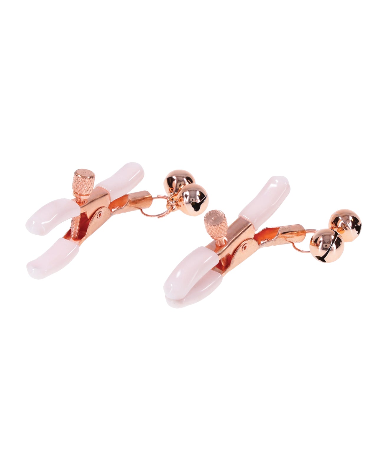 Sex & Mischief Peaches 'n CreaMe Bell Nipple Clamps