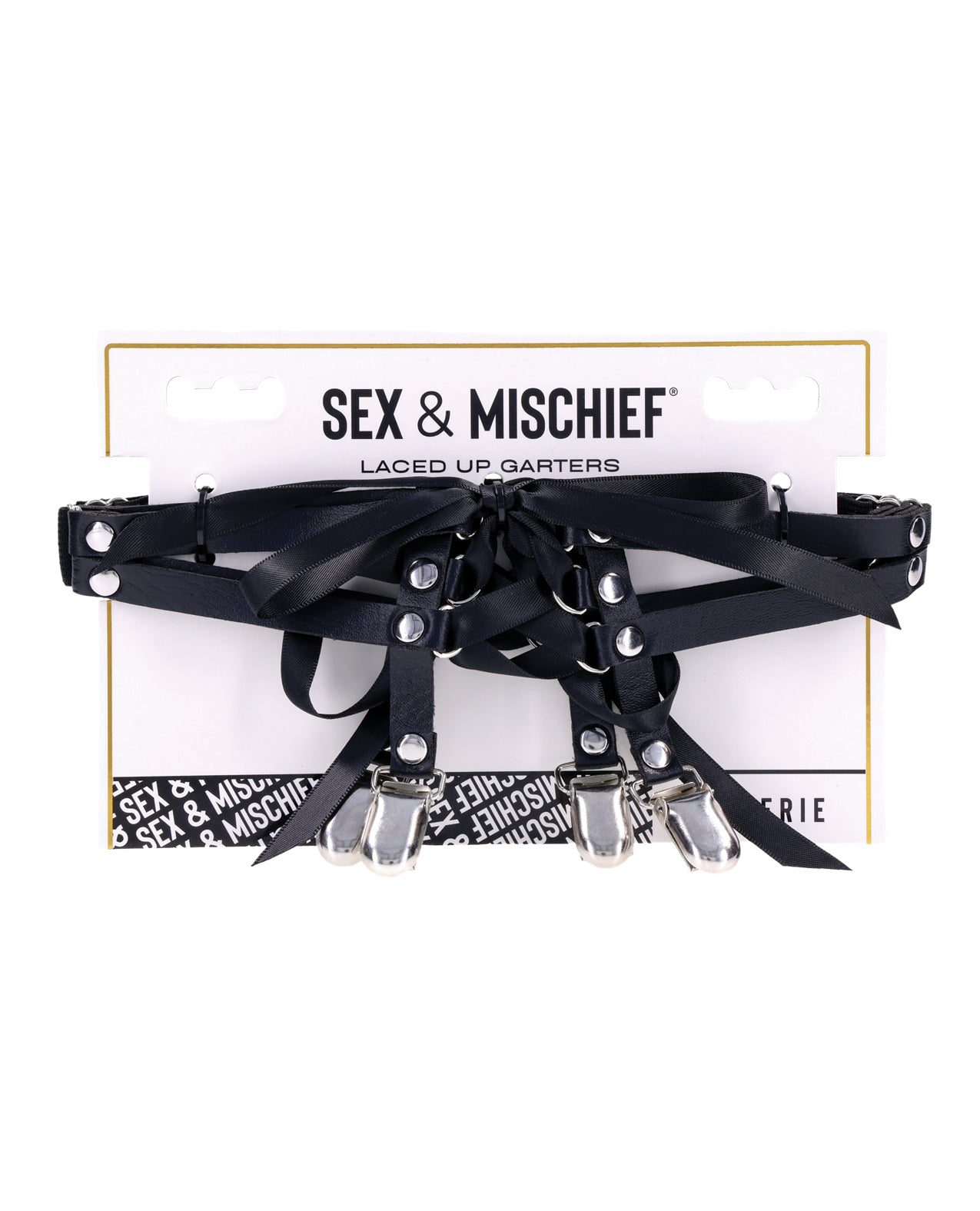 Sex & Mischief Laced Up Garters