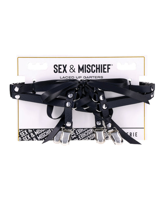 Sex & Mischief Laced Up Garters