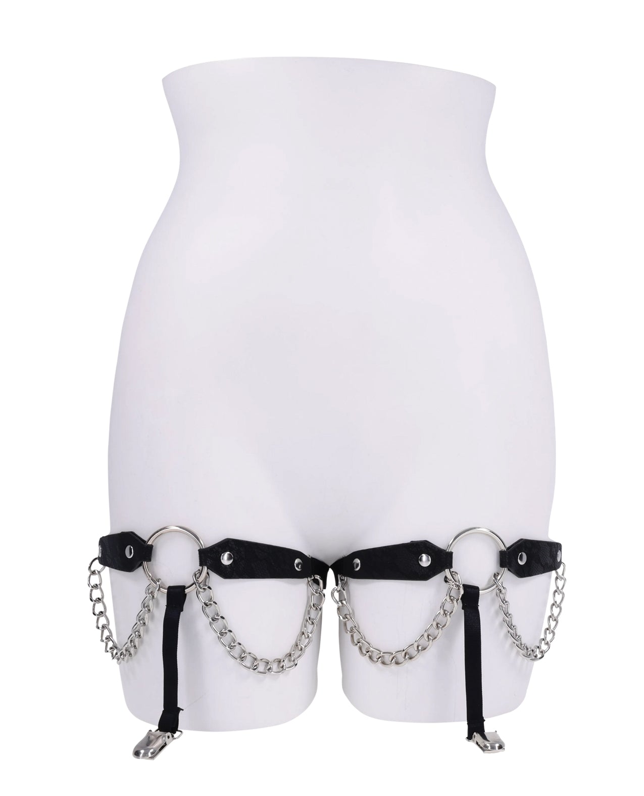 Sex & Mischief Chain Lace Garters