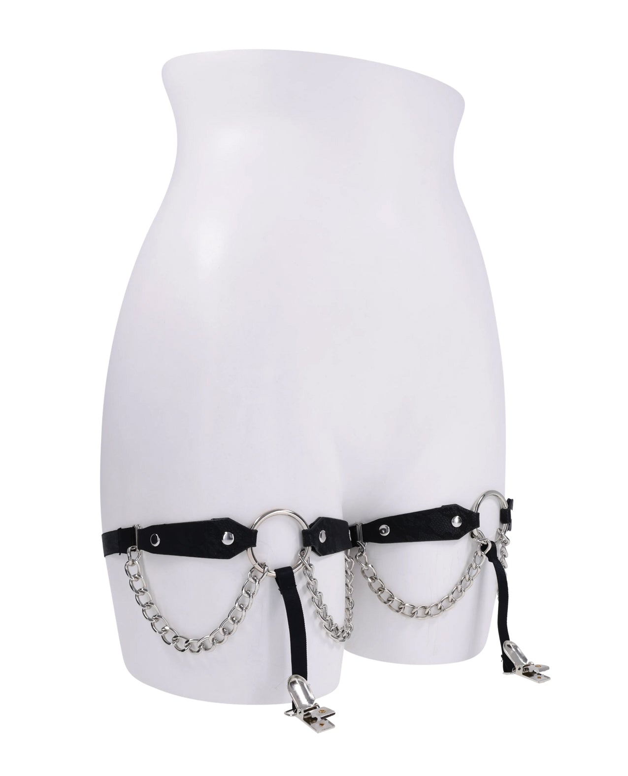 Sex & Mischief Chain Lace Garters