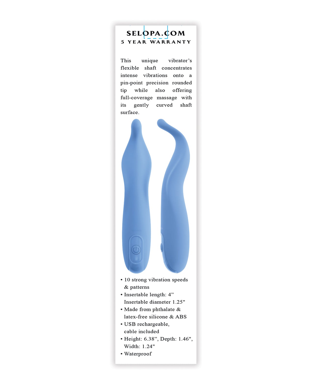 Selopa Tender Tickler - Blue