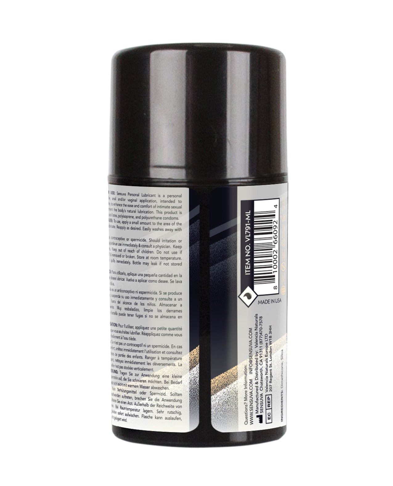 Sensuva Ultra Thick Silicone Personal Moisturizer - 1.7 oz