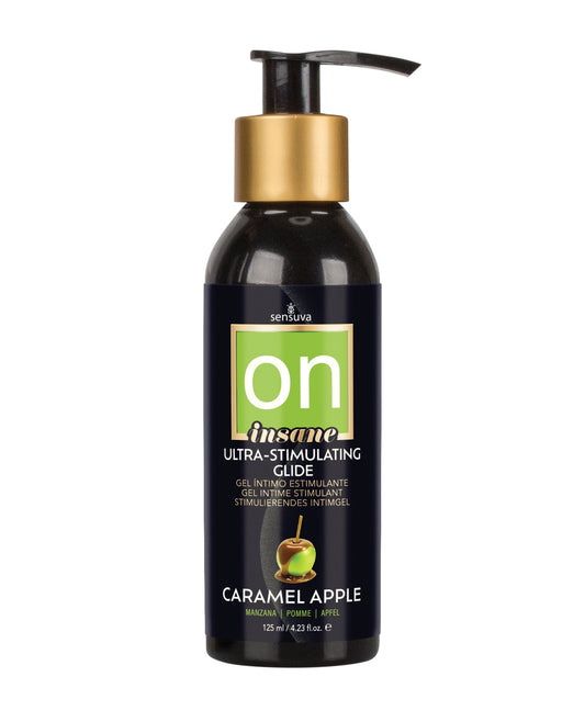 ON Insane Ultra Stimulating Glide - 4.23 oz Caramel Apple