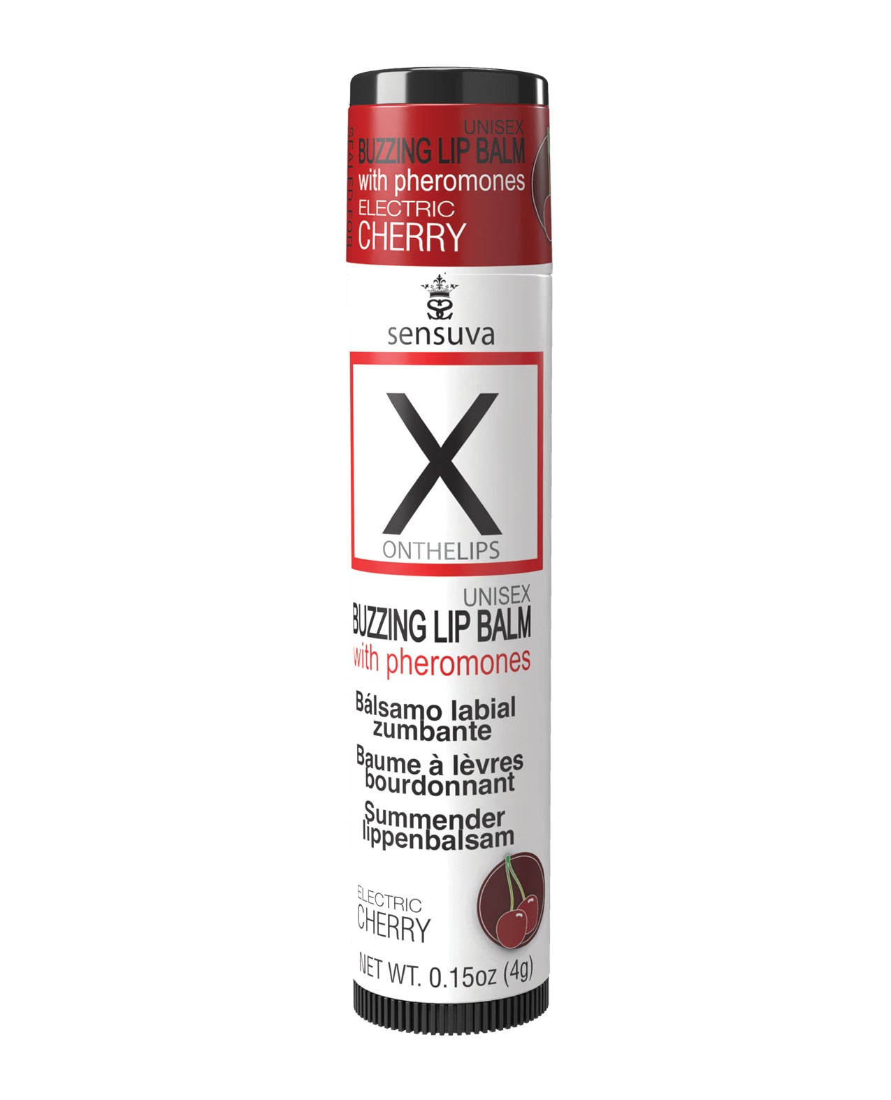 Sensuva X on the Lips w/Pheromones - Cherry