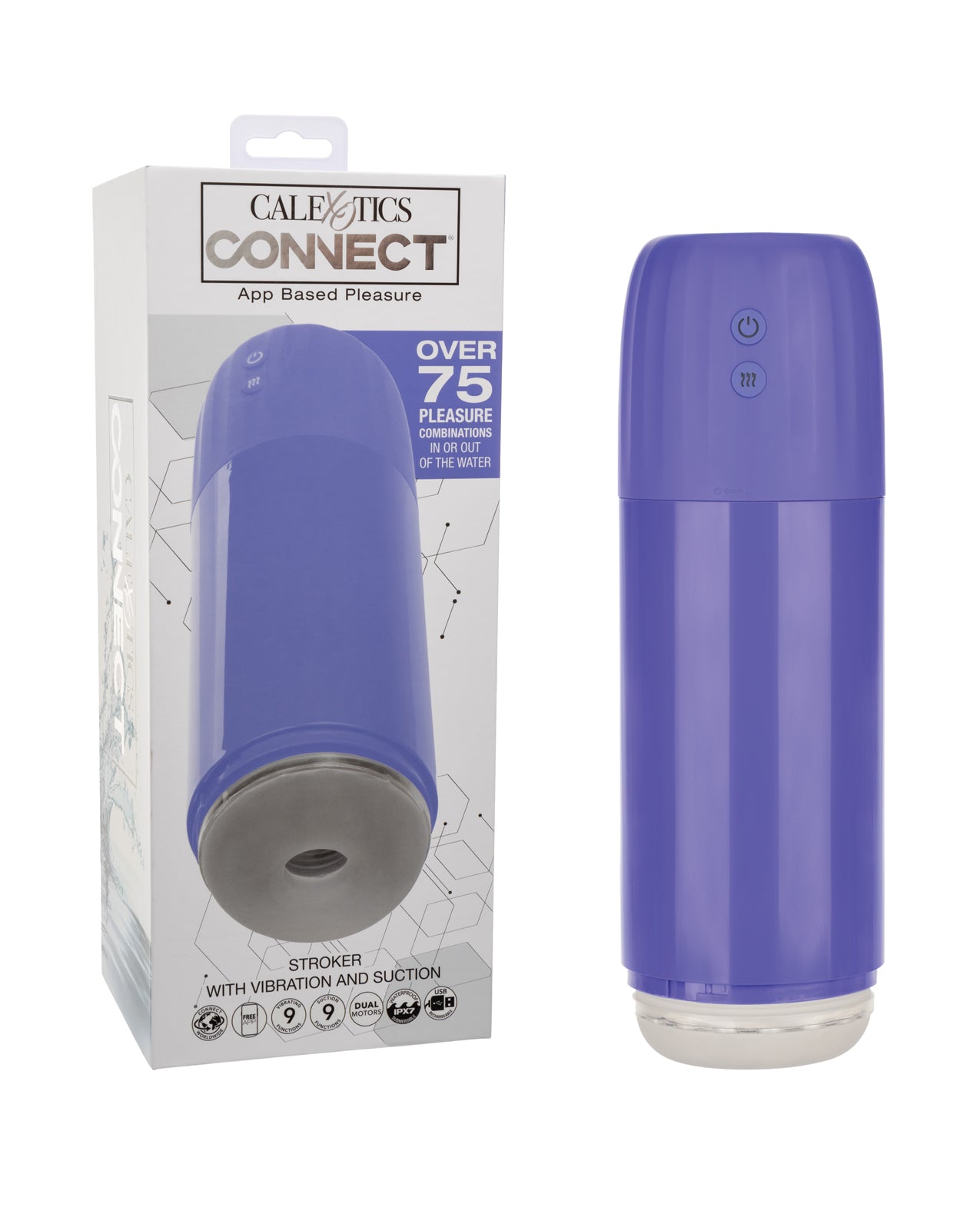 Connect Vibration & Suction Stroker