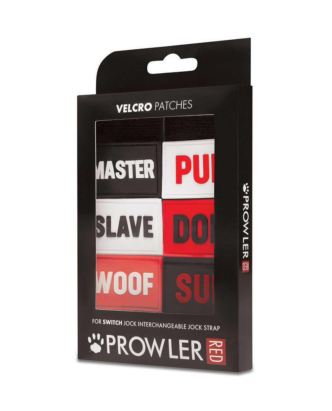 Prowler RED Switch Jock Patches Pack #2 - Pack of 6