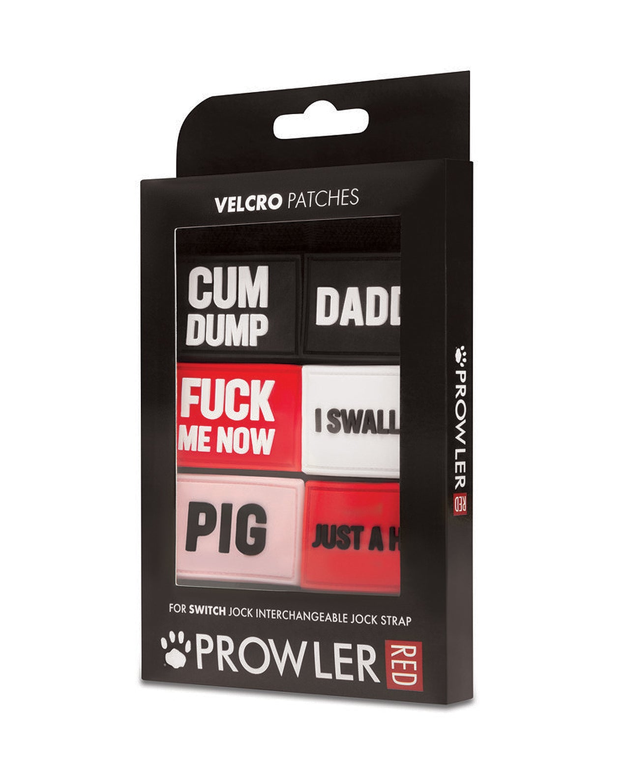 Prowler RED Switch Jock Patches Pack #1 - Pack of 6