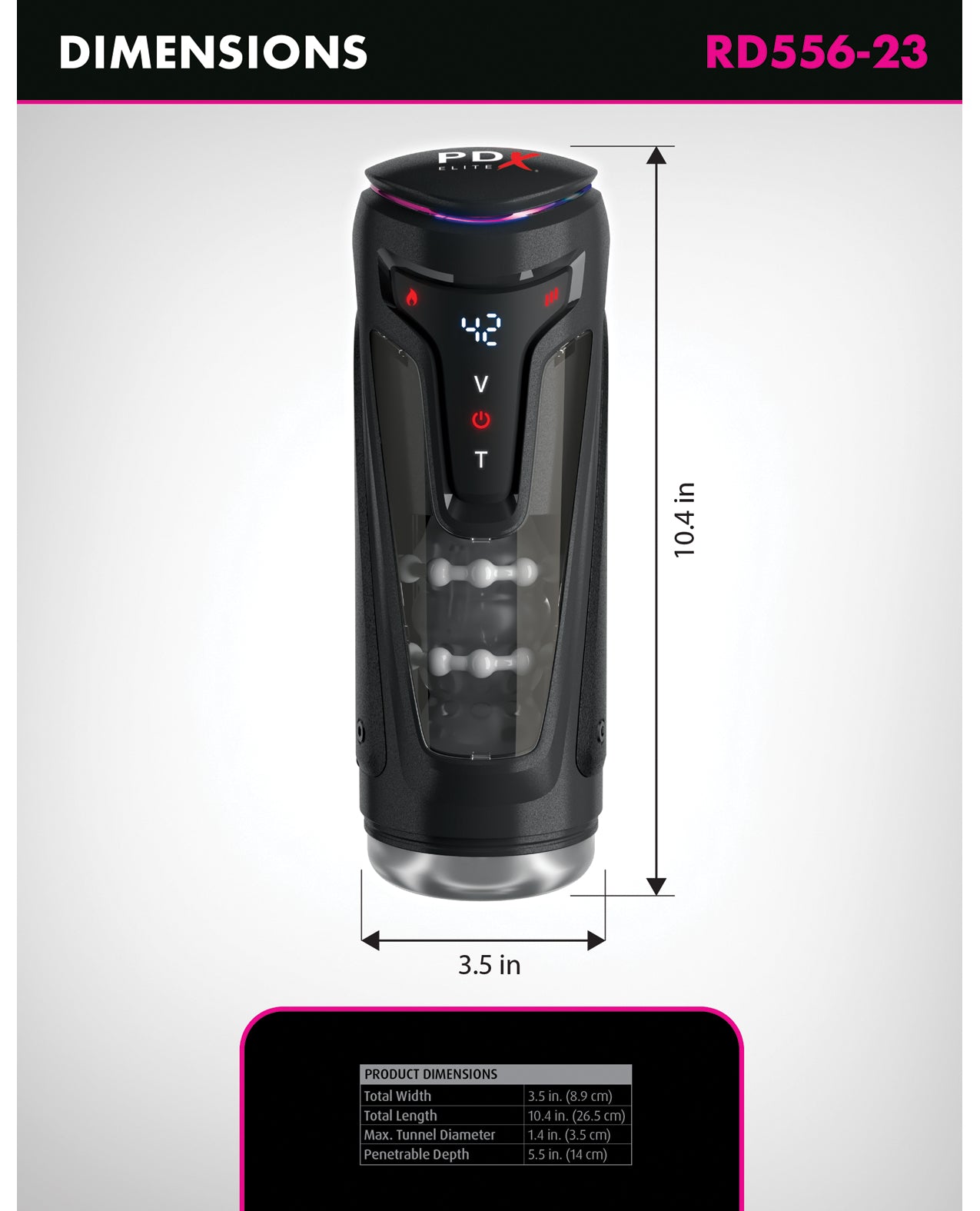 PDX Elite Moto-Bator Pro Stroker