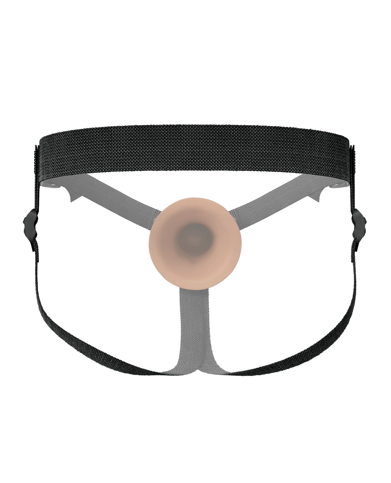 Fantasy X-Tensions Elite 9" Silicone Hallow Strap-On Dual Density - Brown