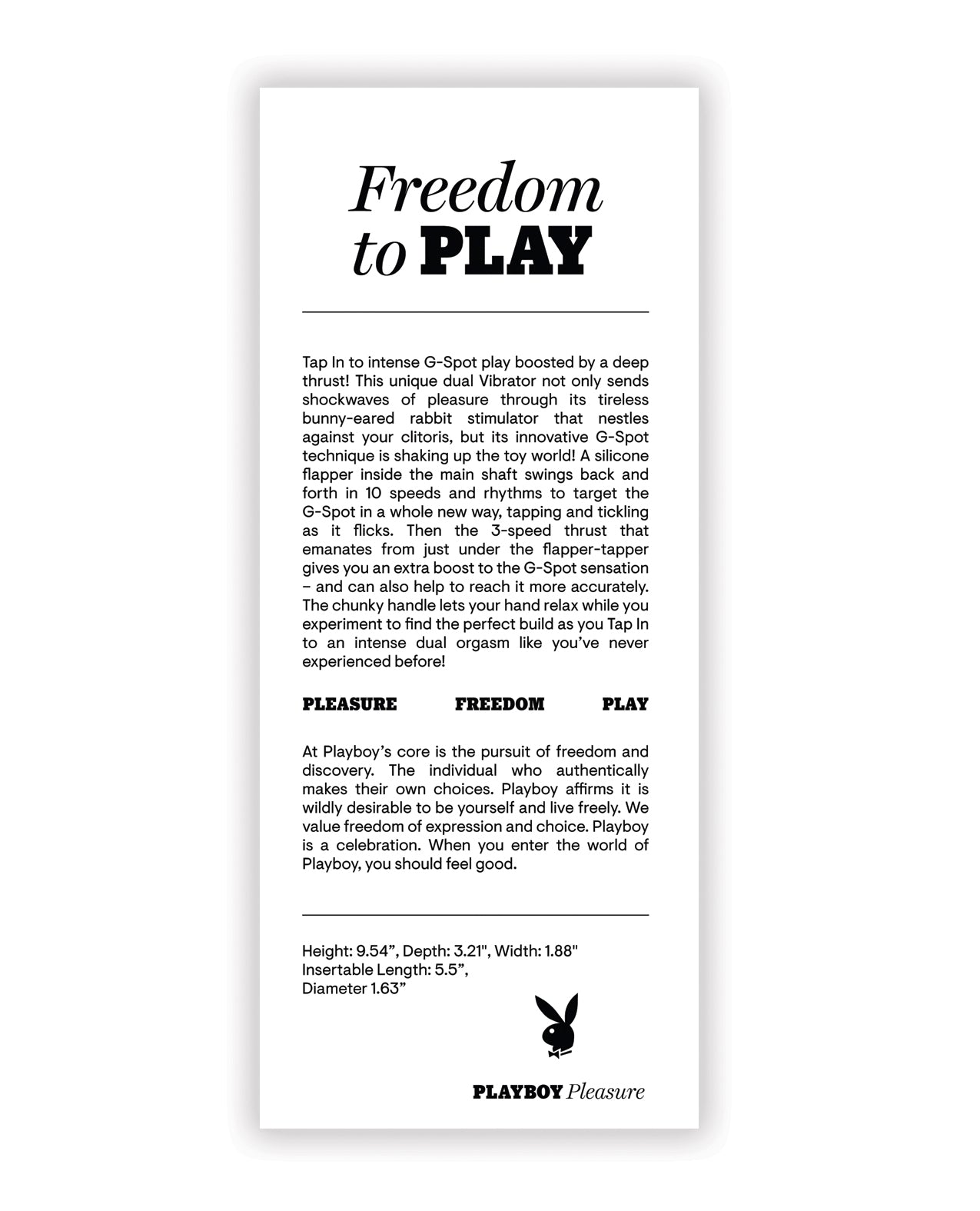 Playboy Pleasure Tap Me In - Lilac