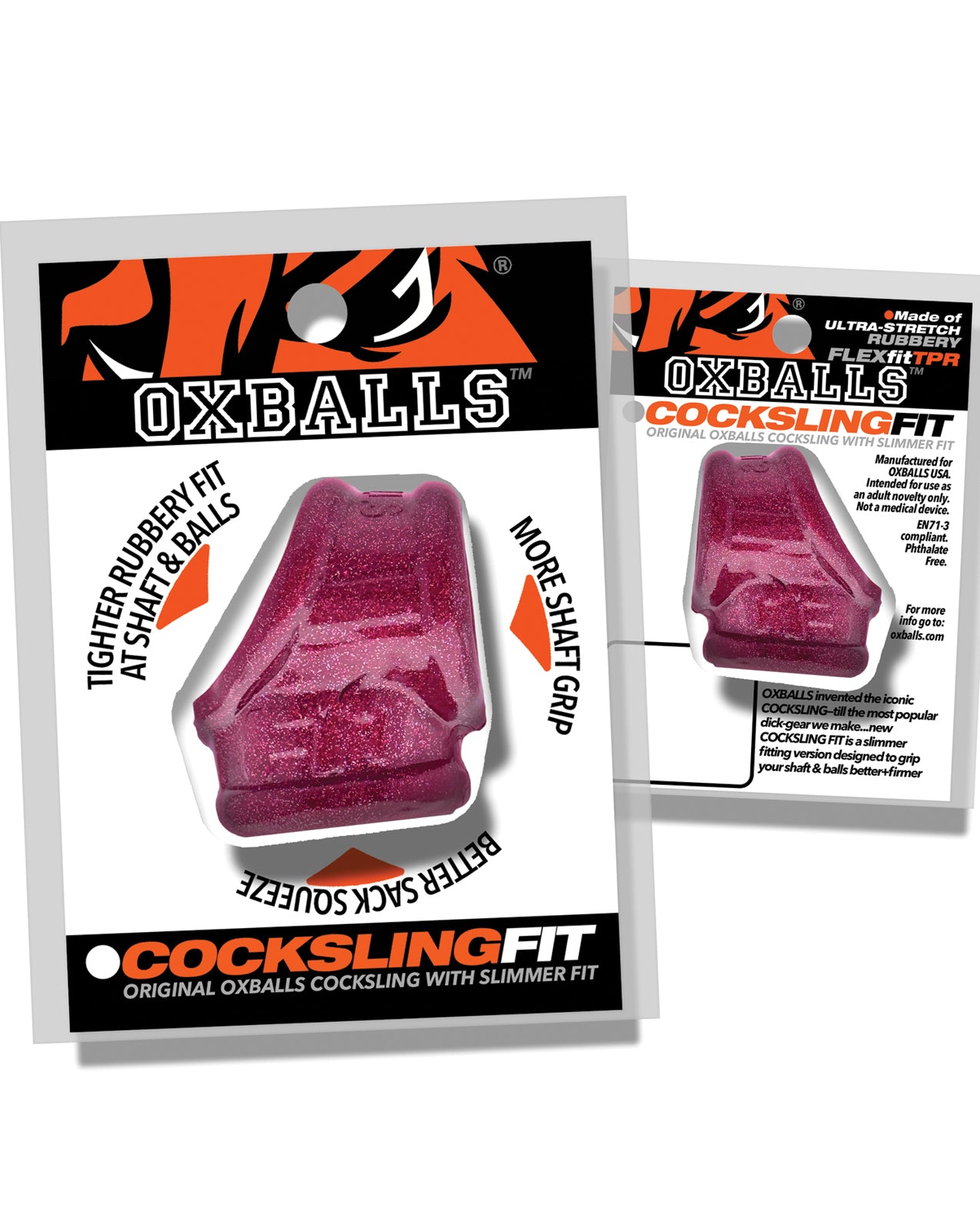 Oxballs Cocksling Fit - Cherry Lips