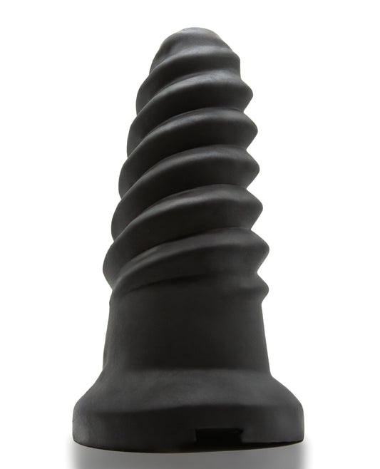 Oxballs Screwdhole Screw'd-in Open Tip Masturbator - Black