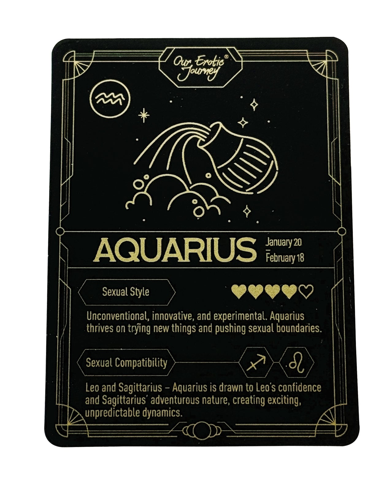 Zodiac Aquarius Mini Vibe - Light Blue