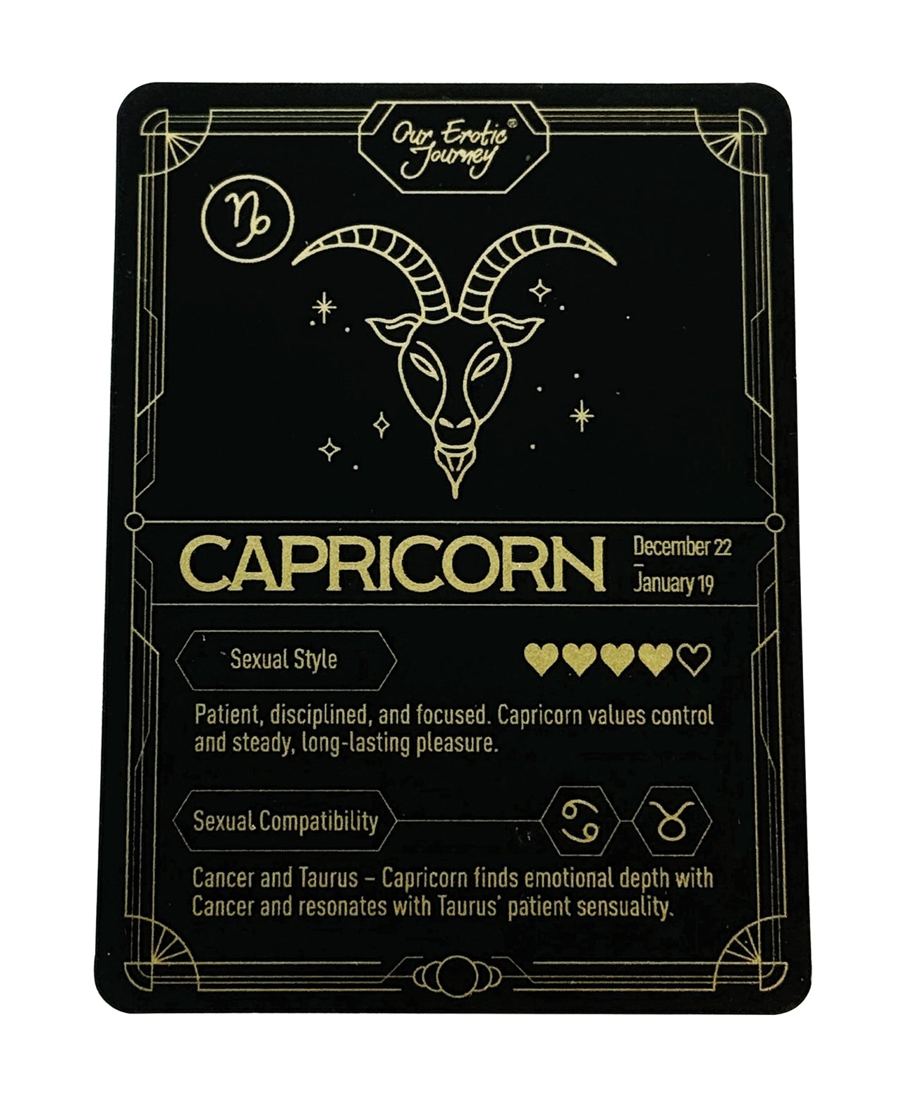 Zodiac Capricorn Mini Vibe - Orange