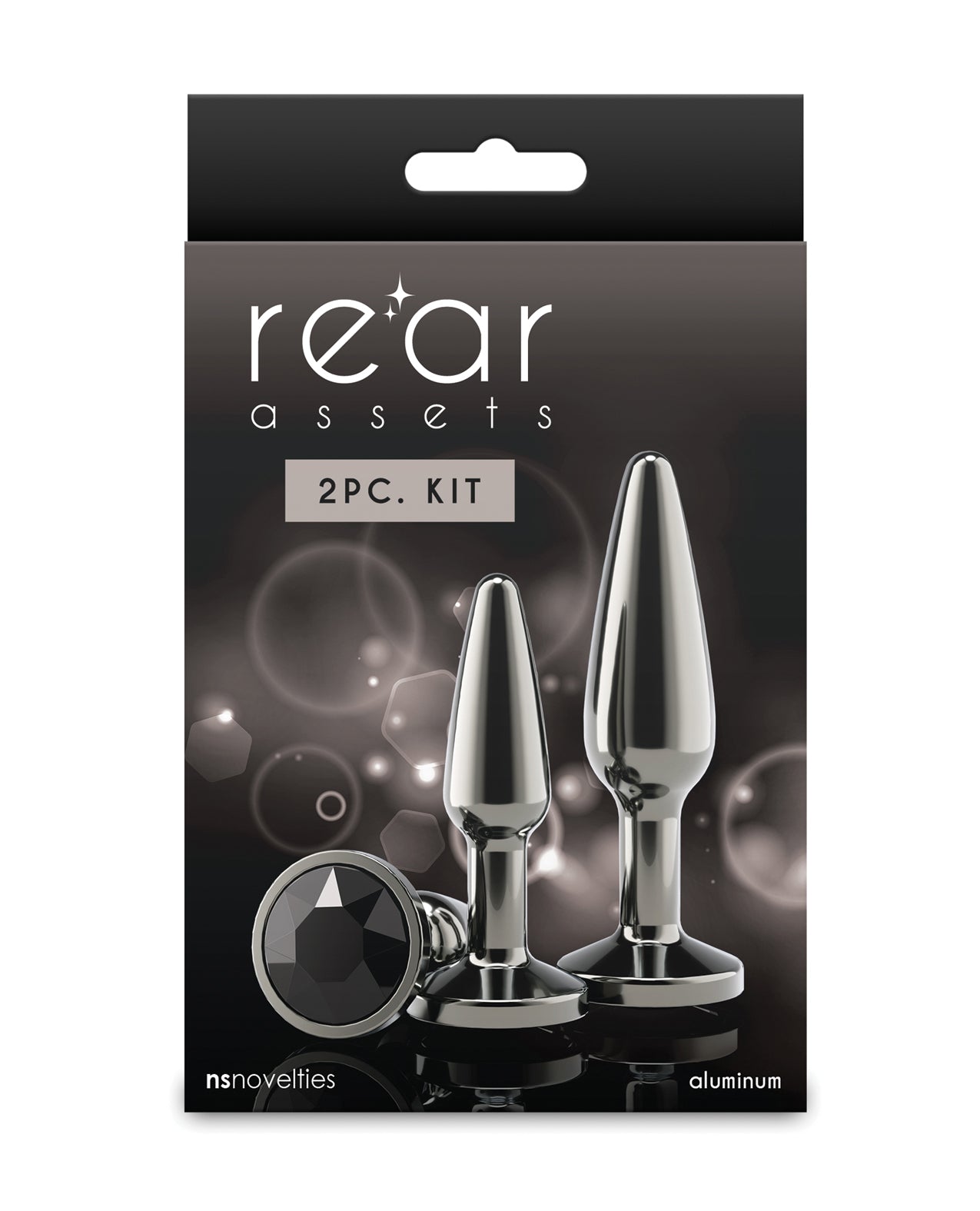 Rear Assets Tapered Trainer Kit Gunmetal - Black