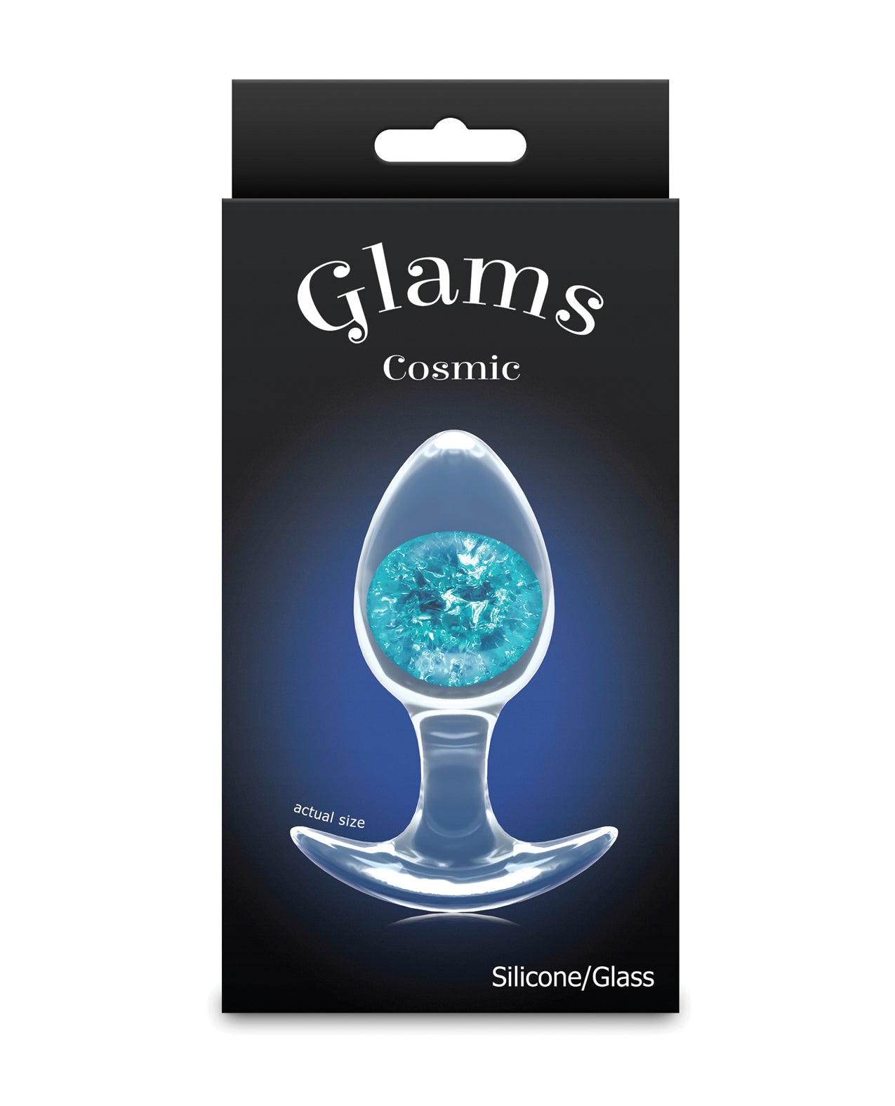 Cosmic Glams Medium Plug - Blue