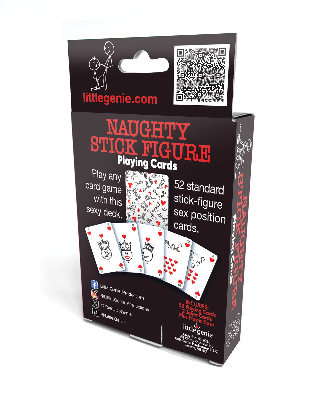 Naughty Stick Figure Playing Cards