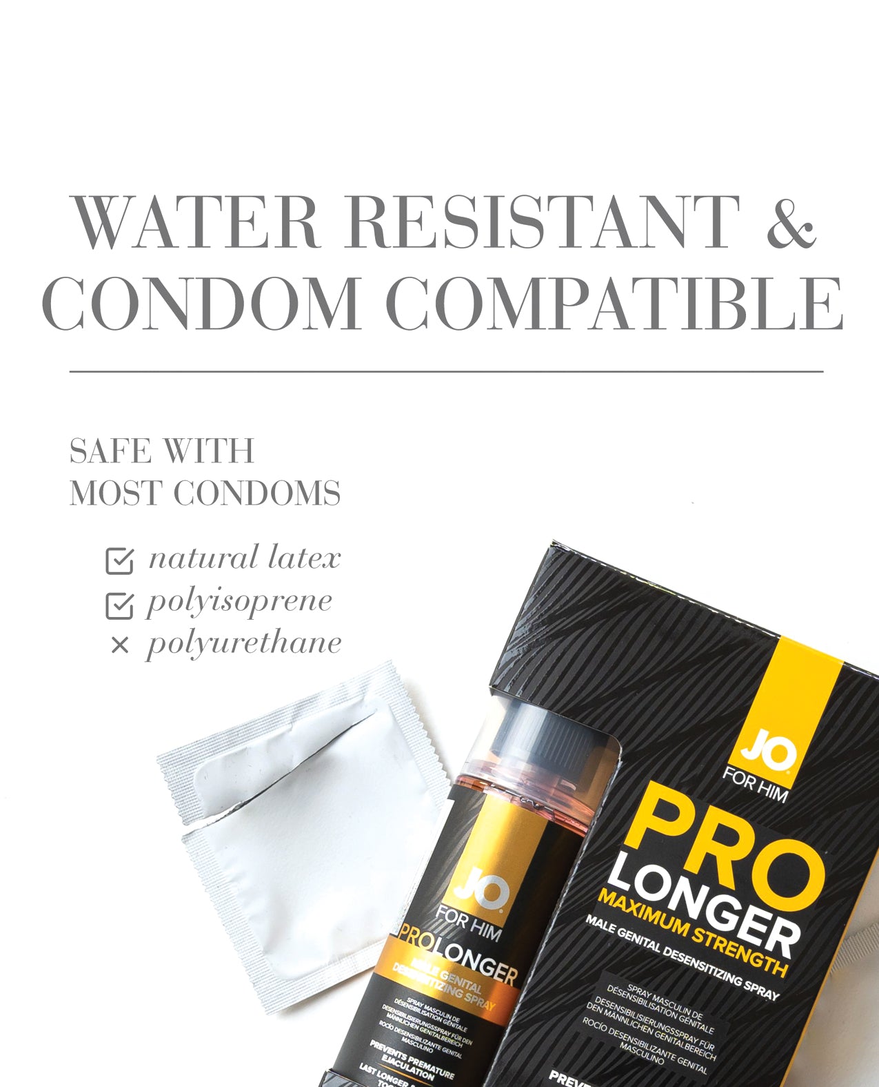 JO Prolonger Spray Lidocaine - Lidocaine Desensitizer 2 oz