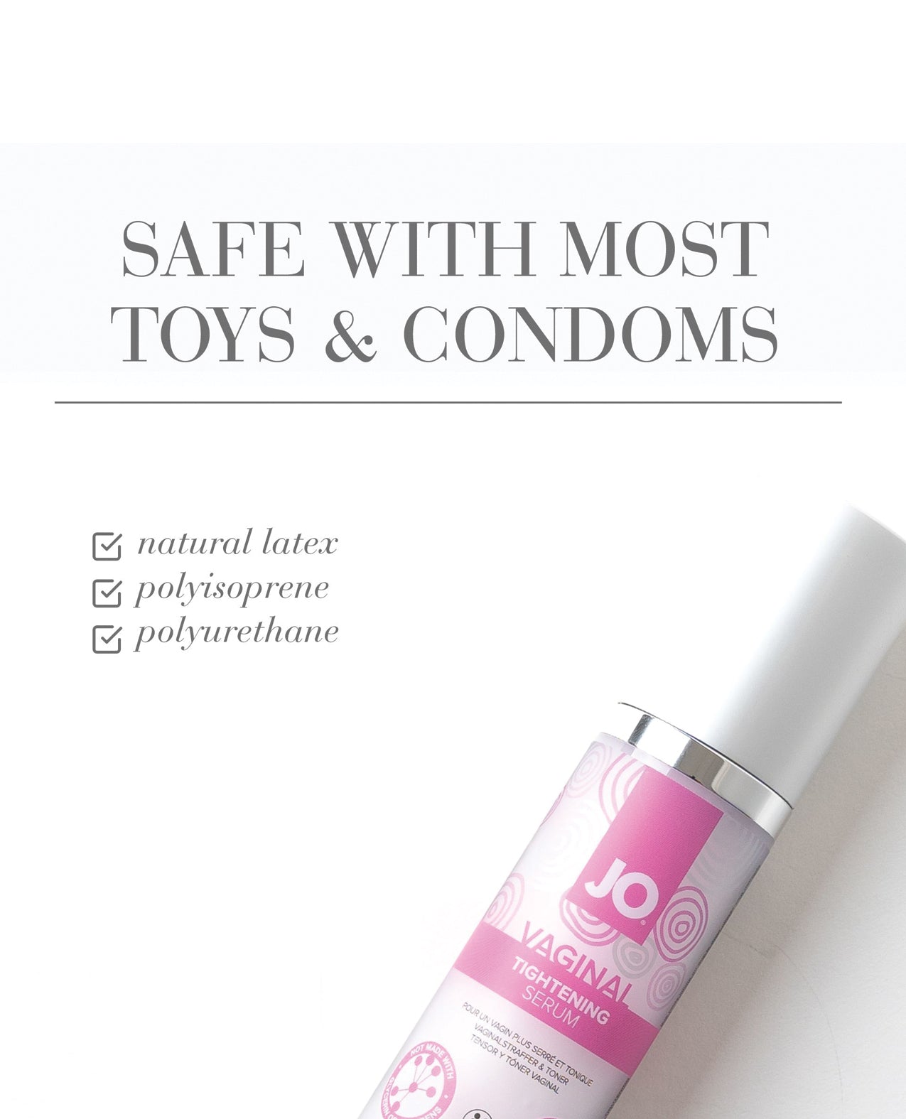JO Vaginal Tightening Serum - Vaginal Toning & Tightening Cream Body 1.7 oz