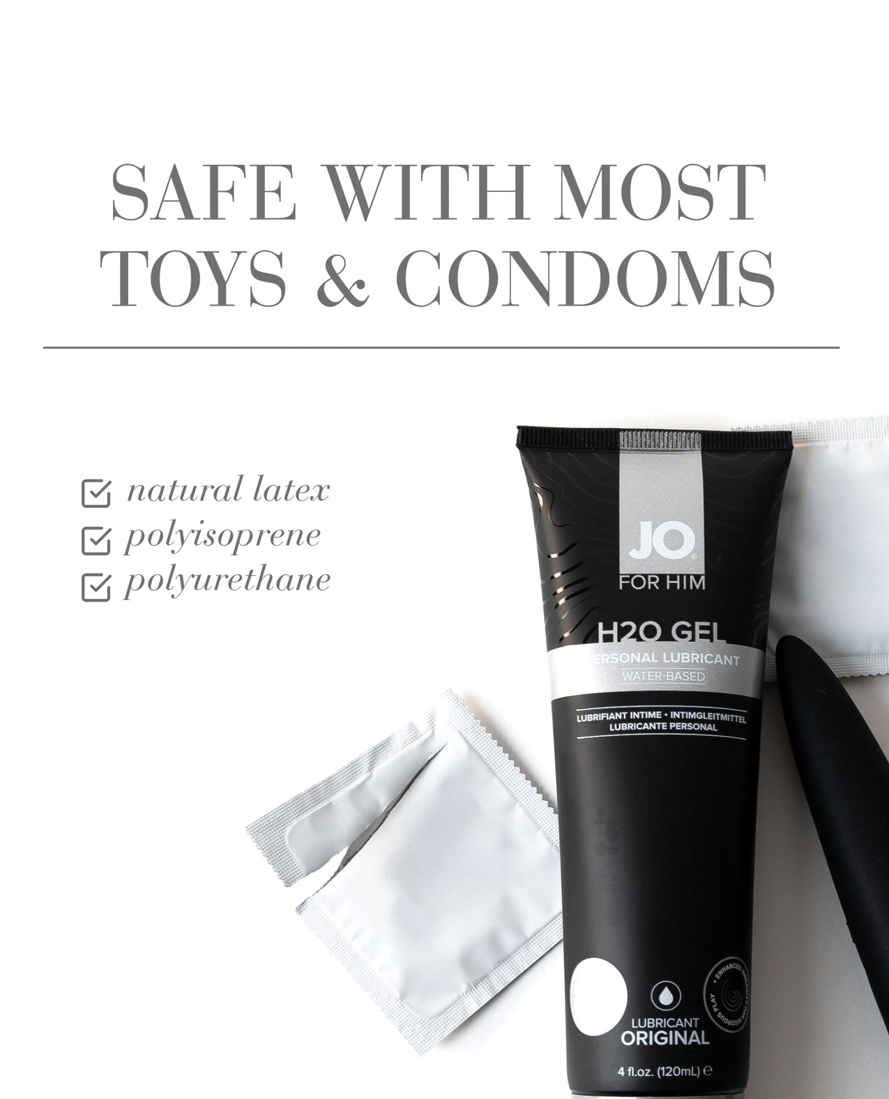 JO H2O Gel - Original Lubricant 8 oz