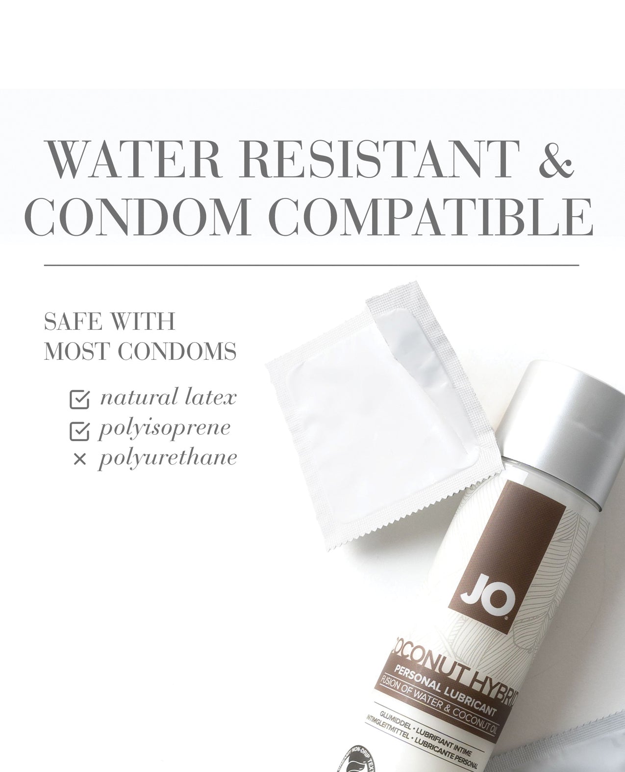 JO Coconut Hybrid - Original Lubricant 4 oz