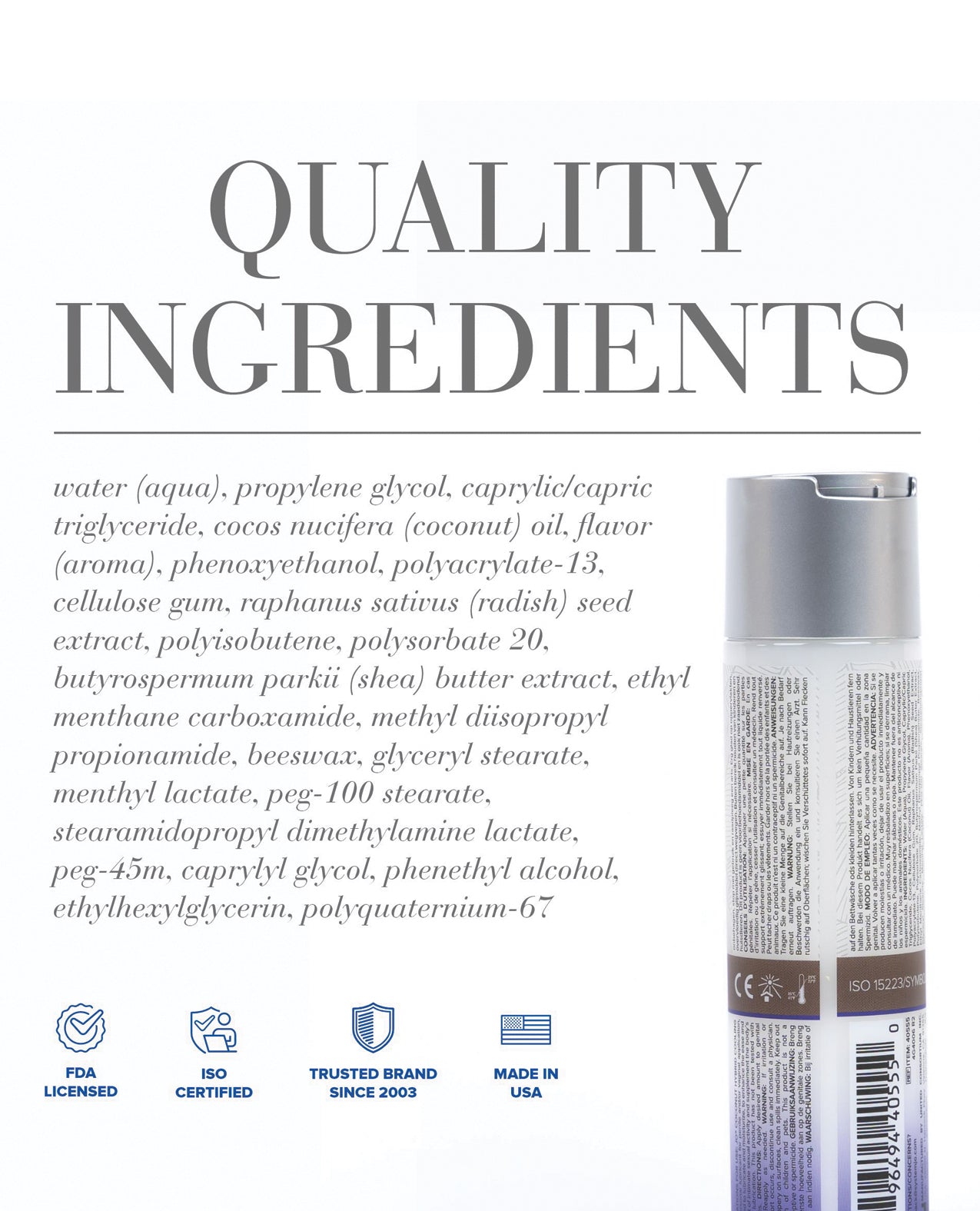 JO Coconut Hybrid - Cooling Lubricant 4 oz