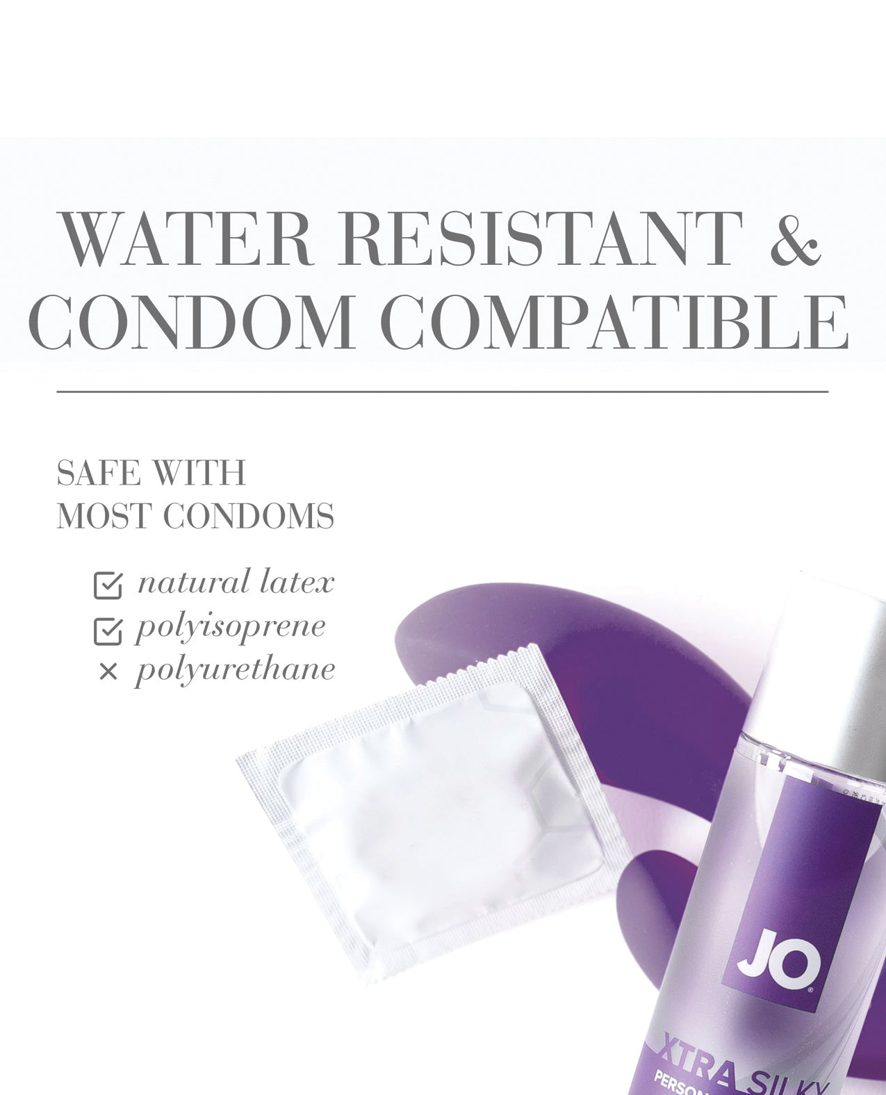 JO Xtra Silky Thin Silicone - Original Lubricant 4 oz