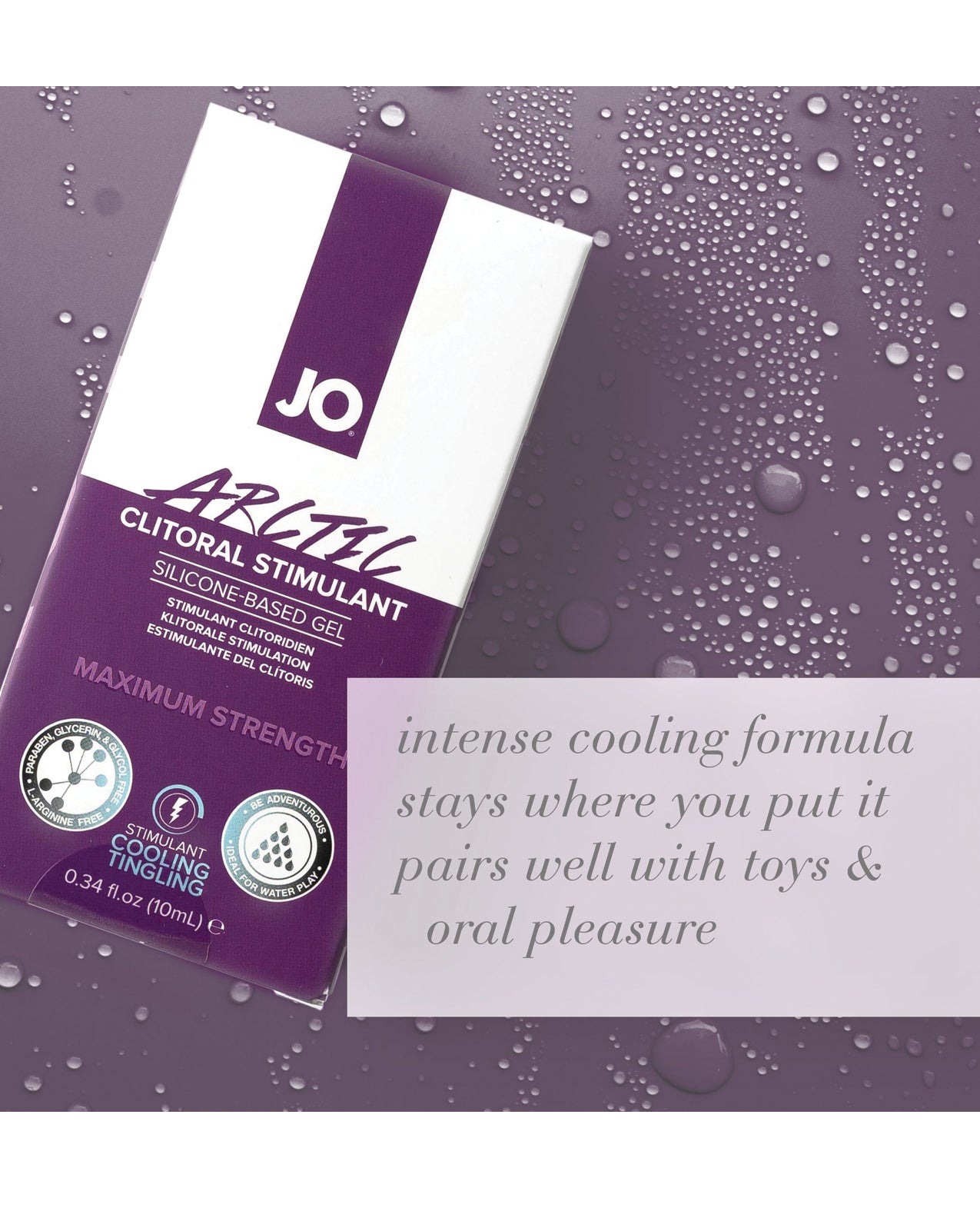 JO Arctic Clitoral Gel - Cooling Stimulant 0.34 oz