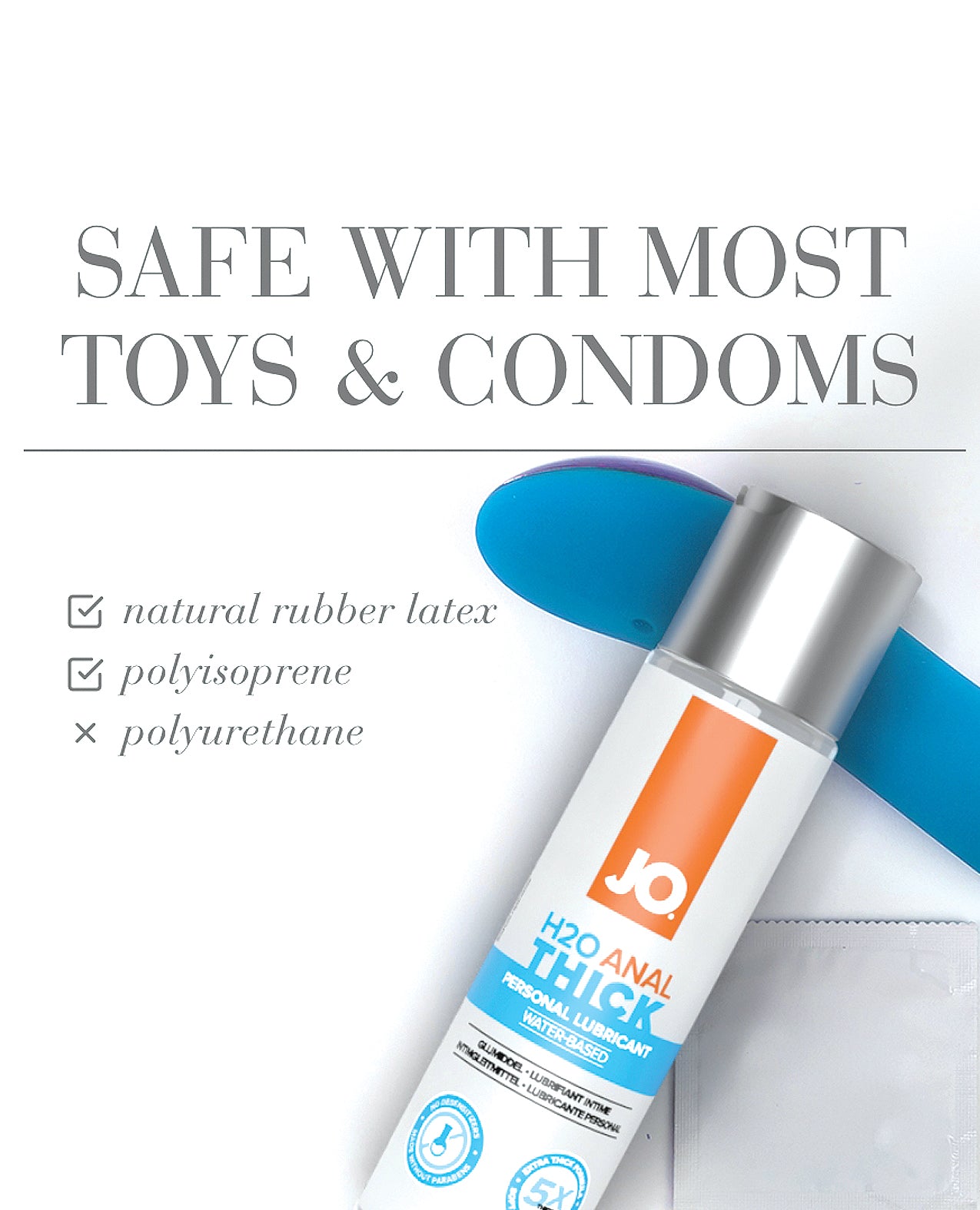 JO H2O Anal Thick - Original Lubricant 2 oz