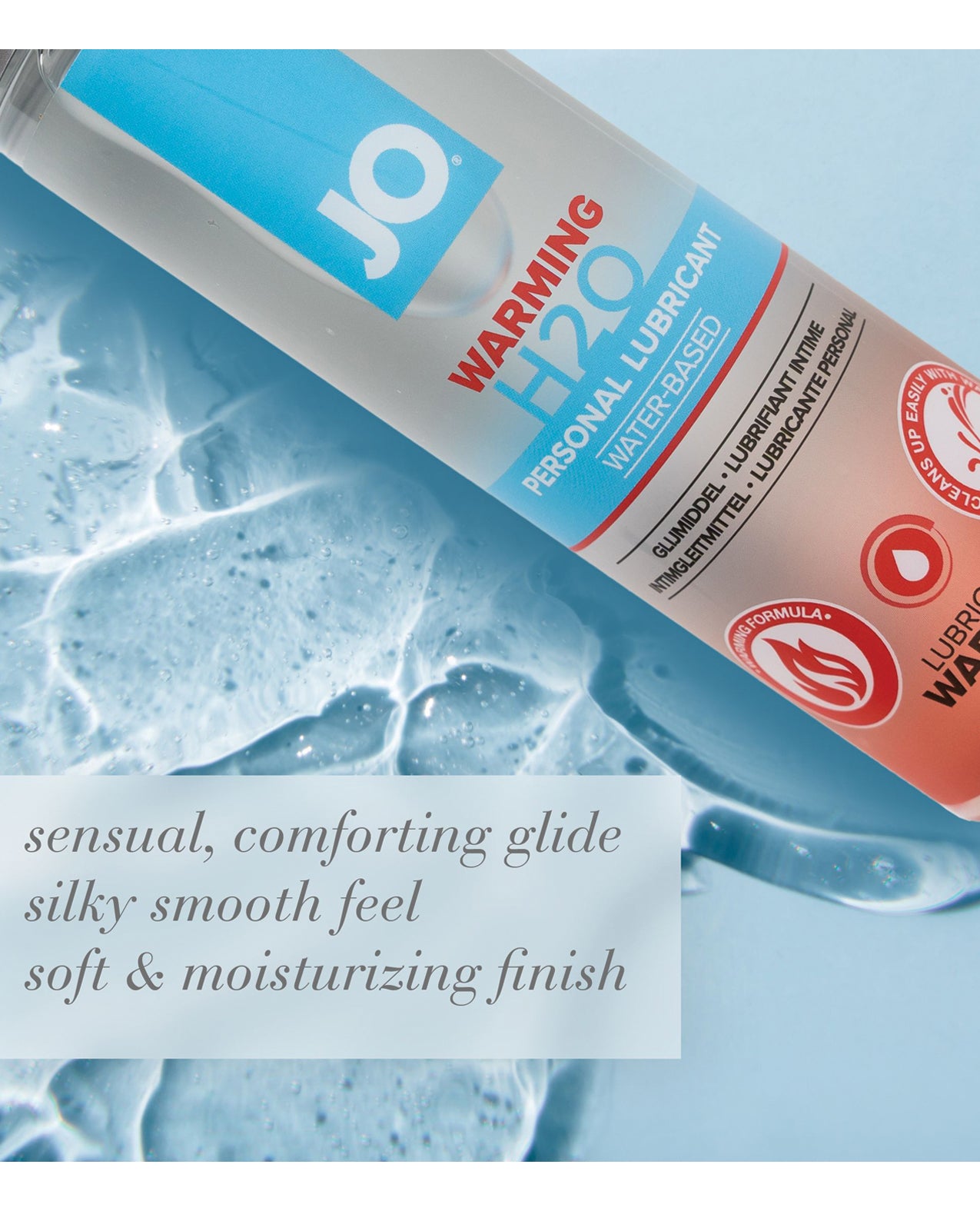 JO H2O - Warming Lubricant 8 oz