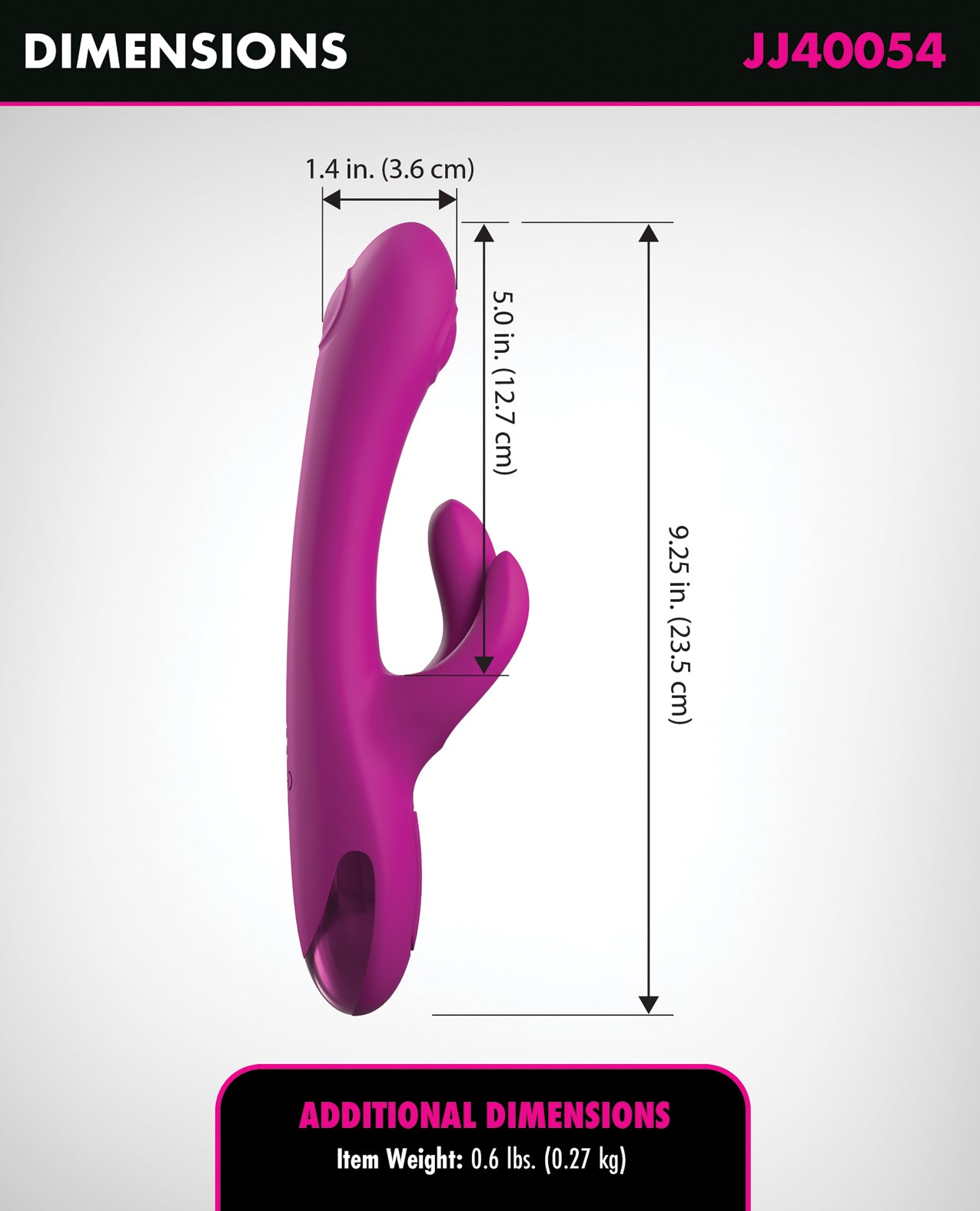 JimmyJane Touch-Me Pro - Pink