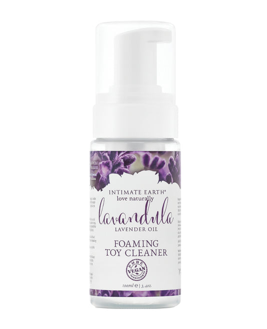 Intimate Earth Foaming Toy Cleaner - 100 ml Lavandula Lavender Oil and Rosemary Extracts