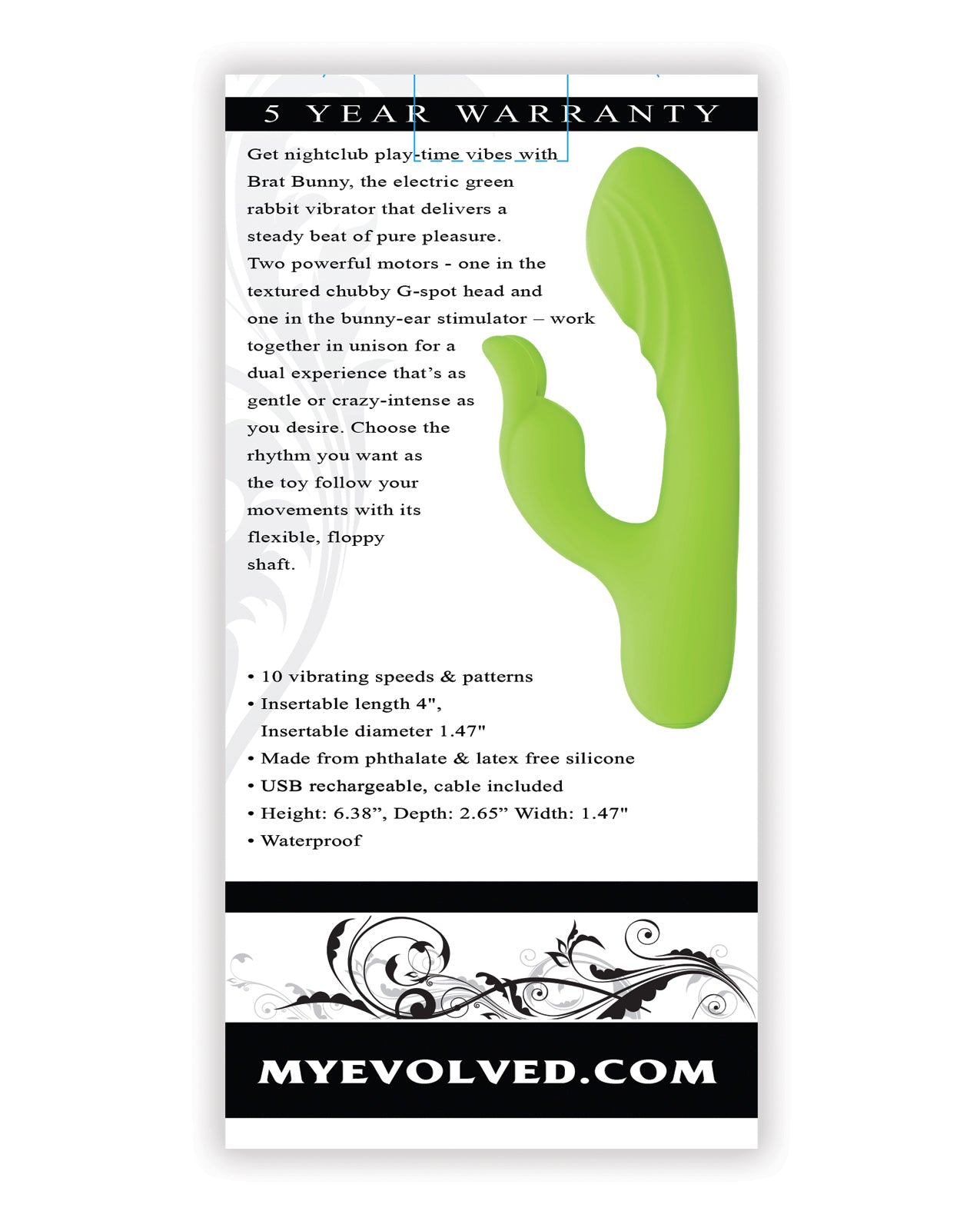 Evolved Brat Bunny - Green
