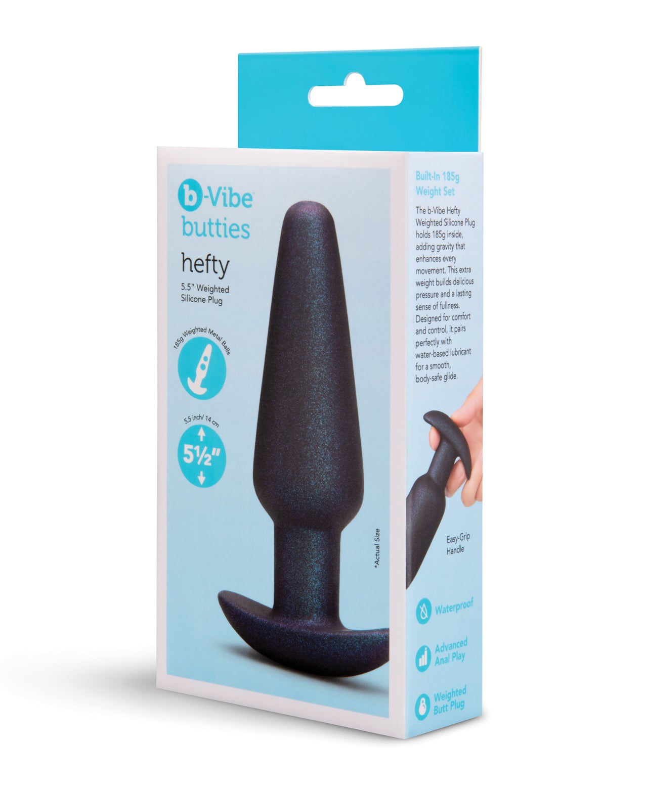 Hefty Weighted Silicone Plug