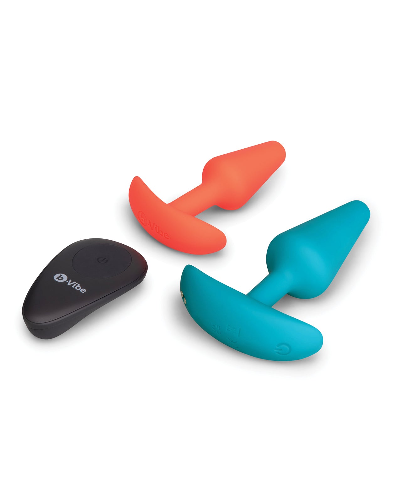 Anal Training Bundle 2-Piece Set Includes Beginner Plug & Rechargeable Vibrating Plug w/Remote