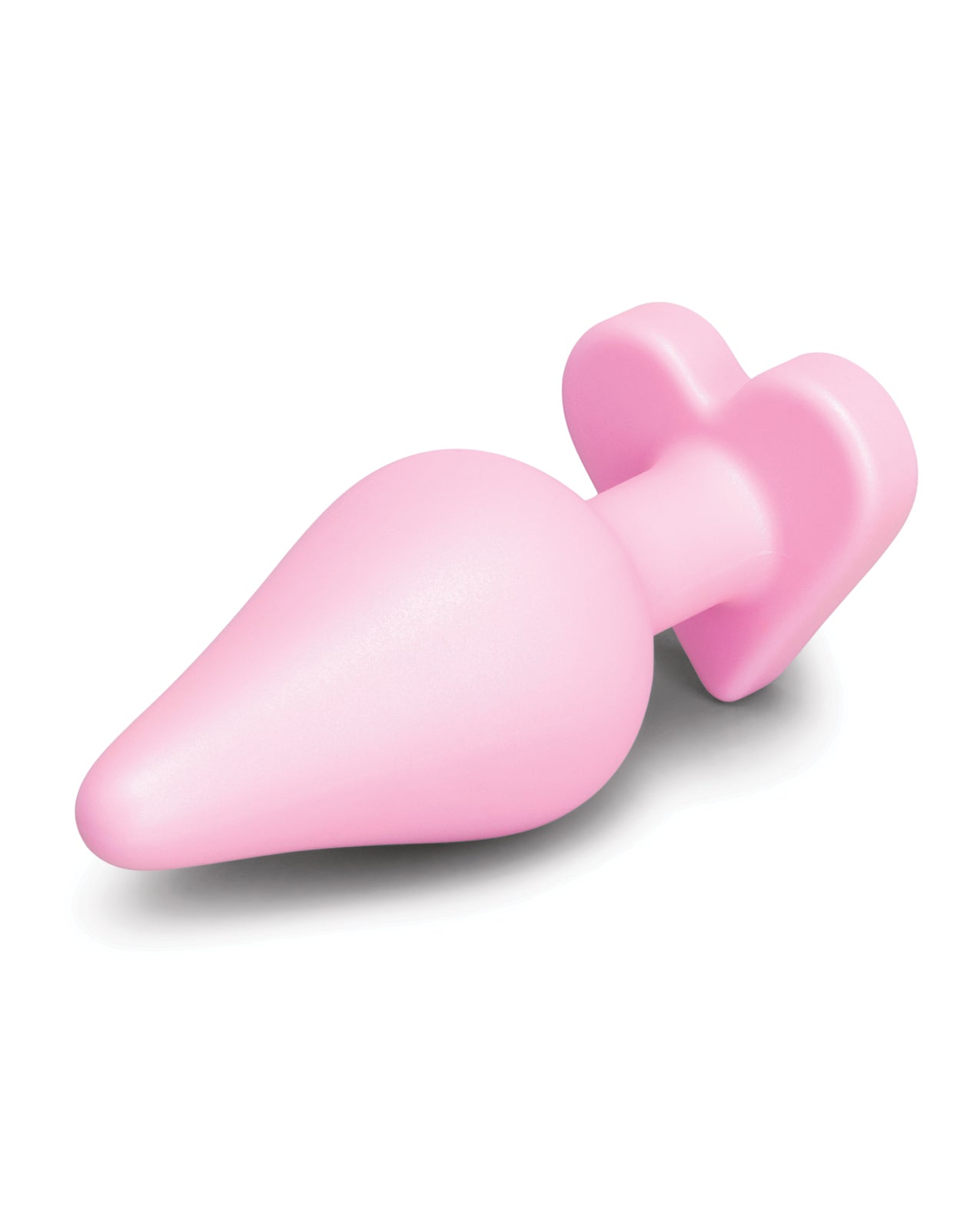 B-Mine Butties - Silicone Butt Plug with Heart Base - Pink
