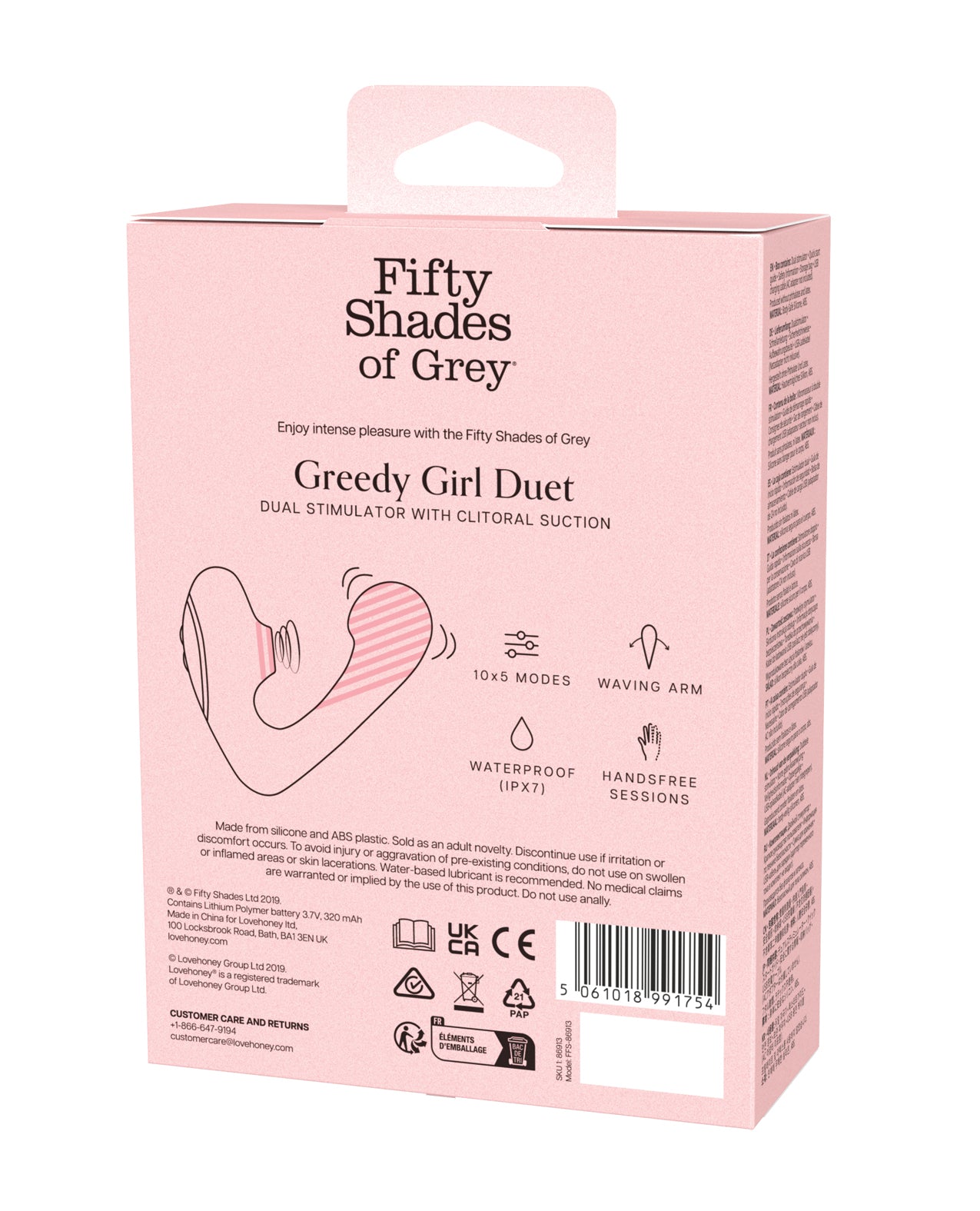 Fifty Shades of Grey Greedy Girl Duet