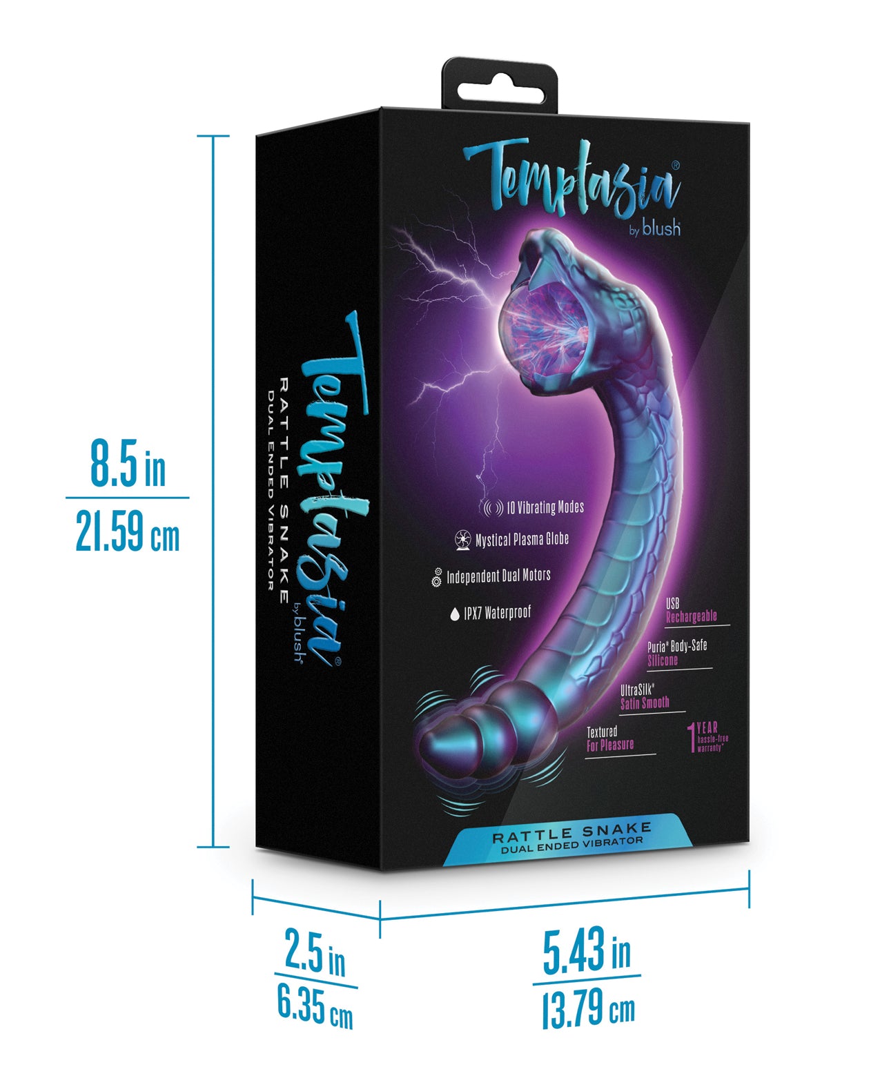 Blush Temptasia - Rattle Snake - Dark Millenia
