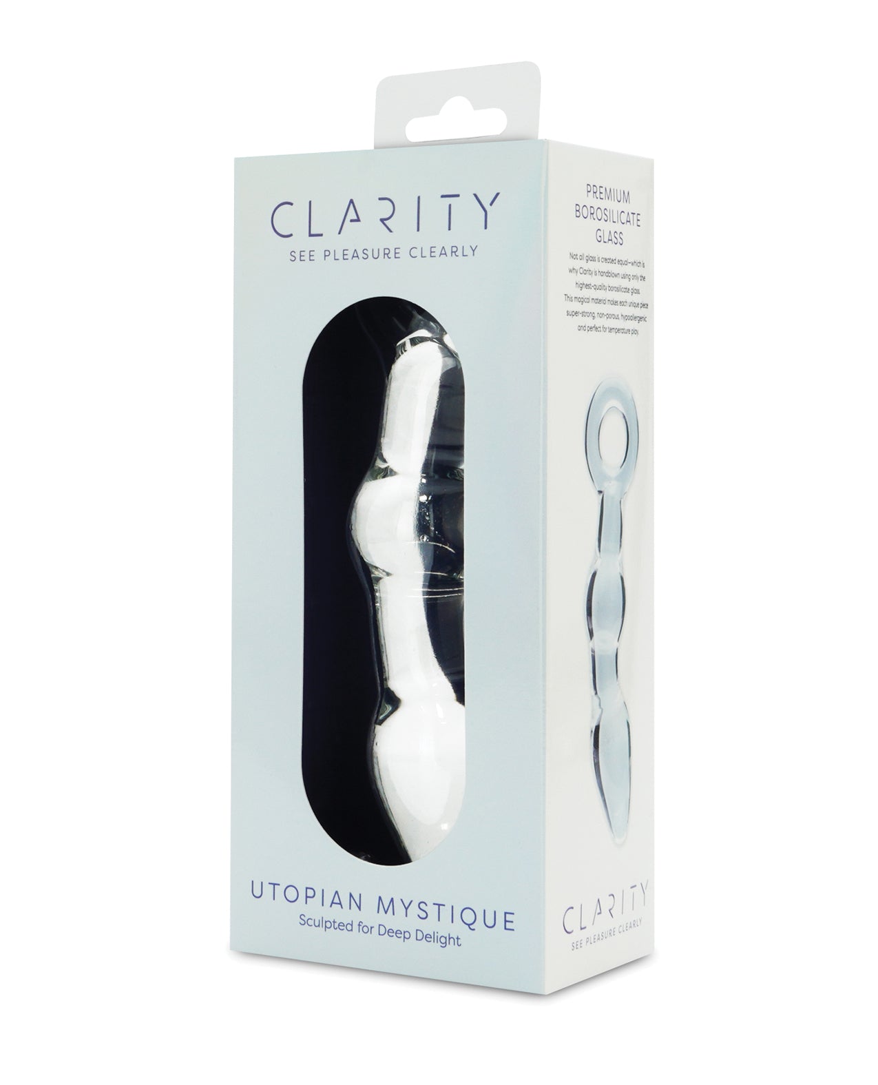 Clarity Glass Dildo - Utopian Mystique